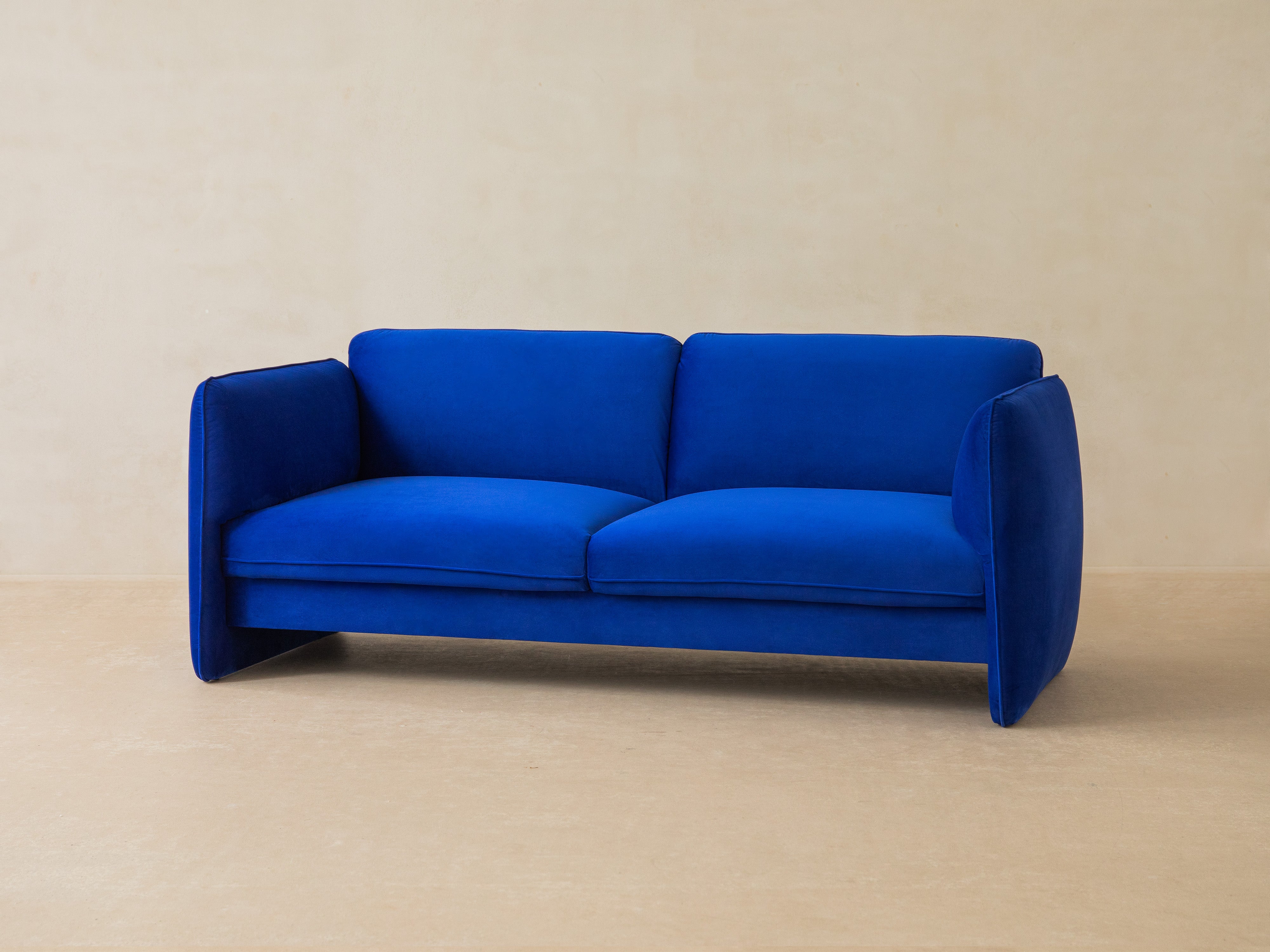 Sofa 2-osobowa GEORGIA brązowy szenil