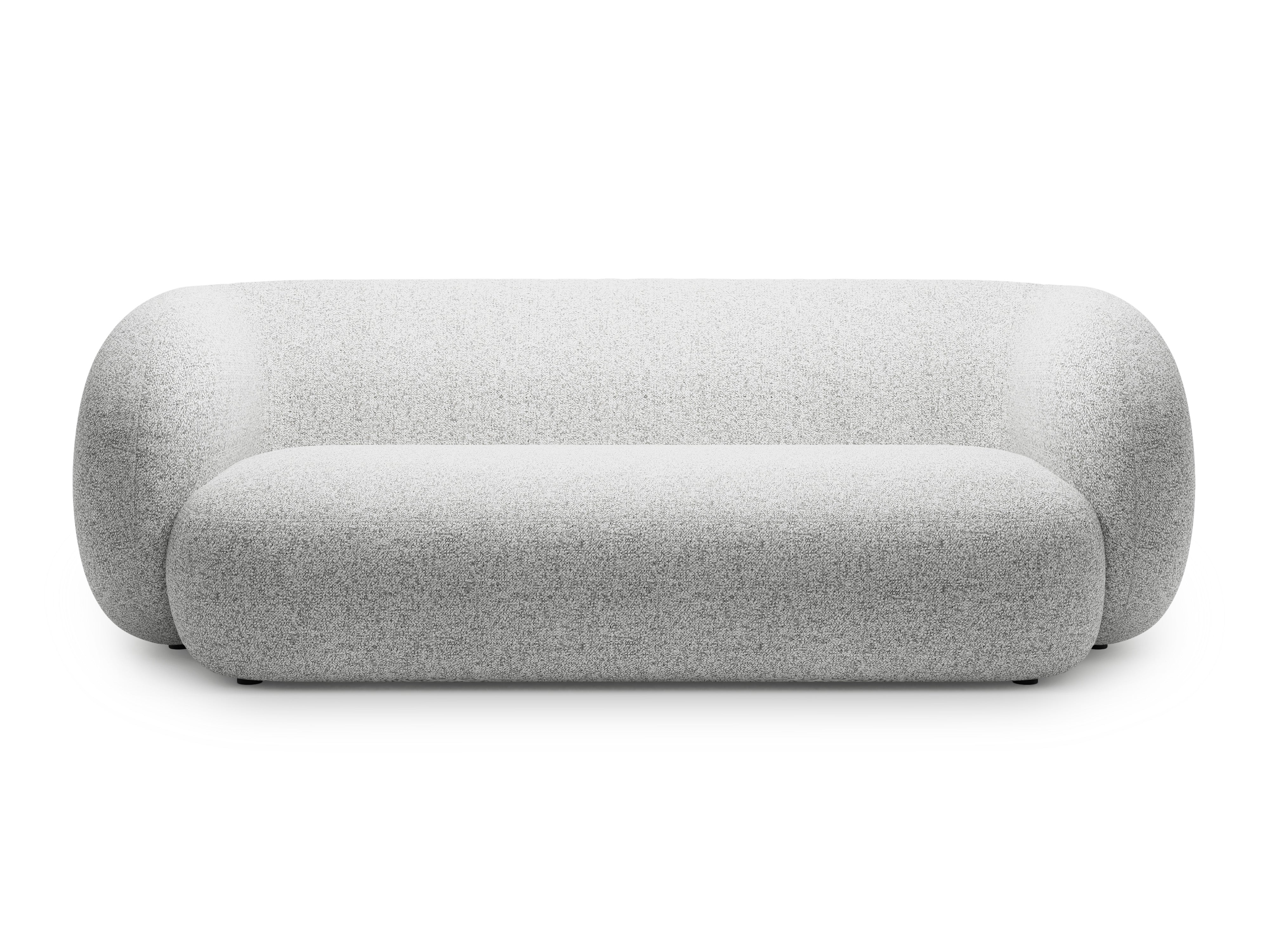 3-seater Sofa KATE light gray mélange