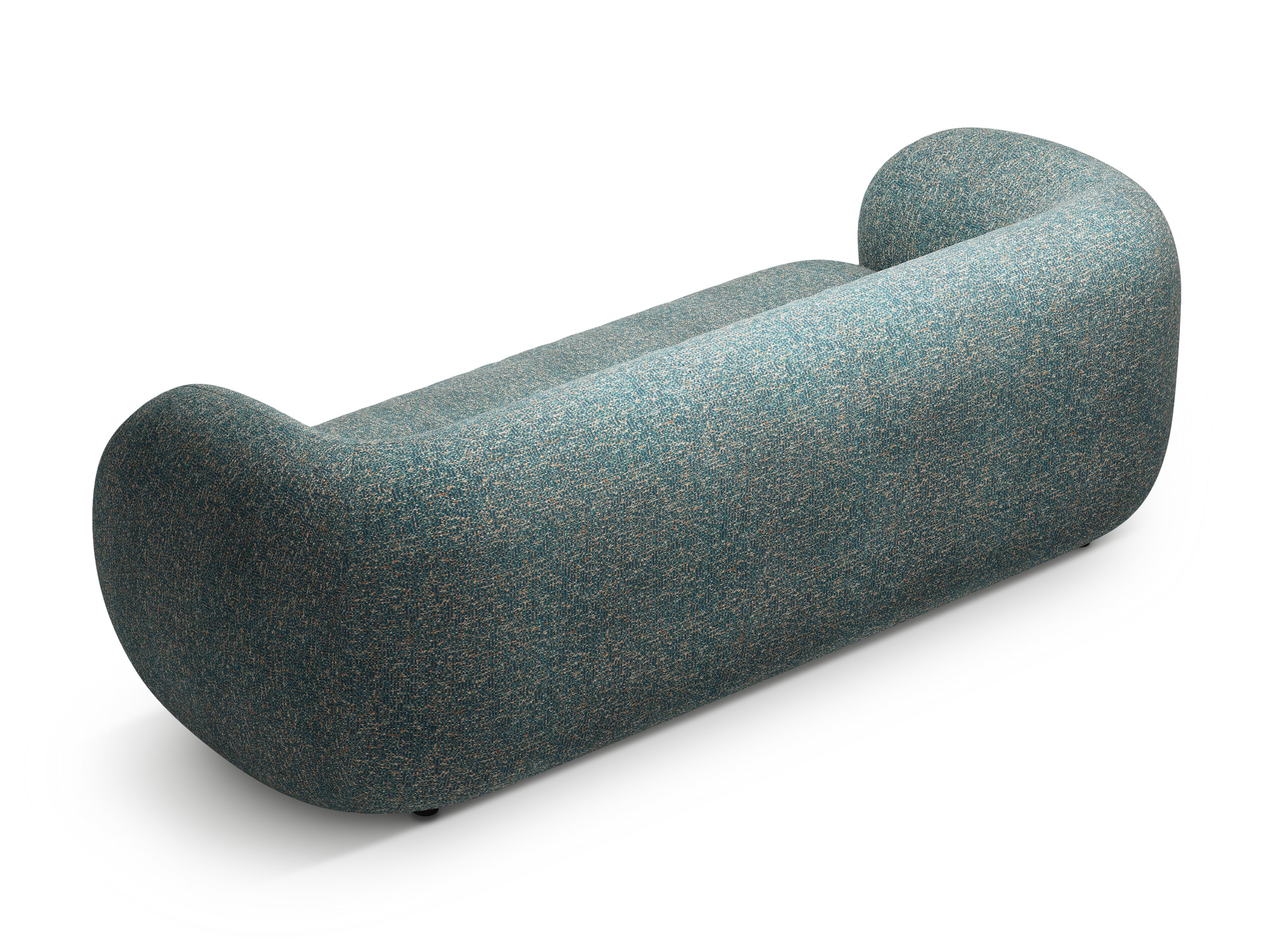 Pohovka 3-osobová KATE modrý melír