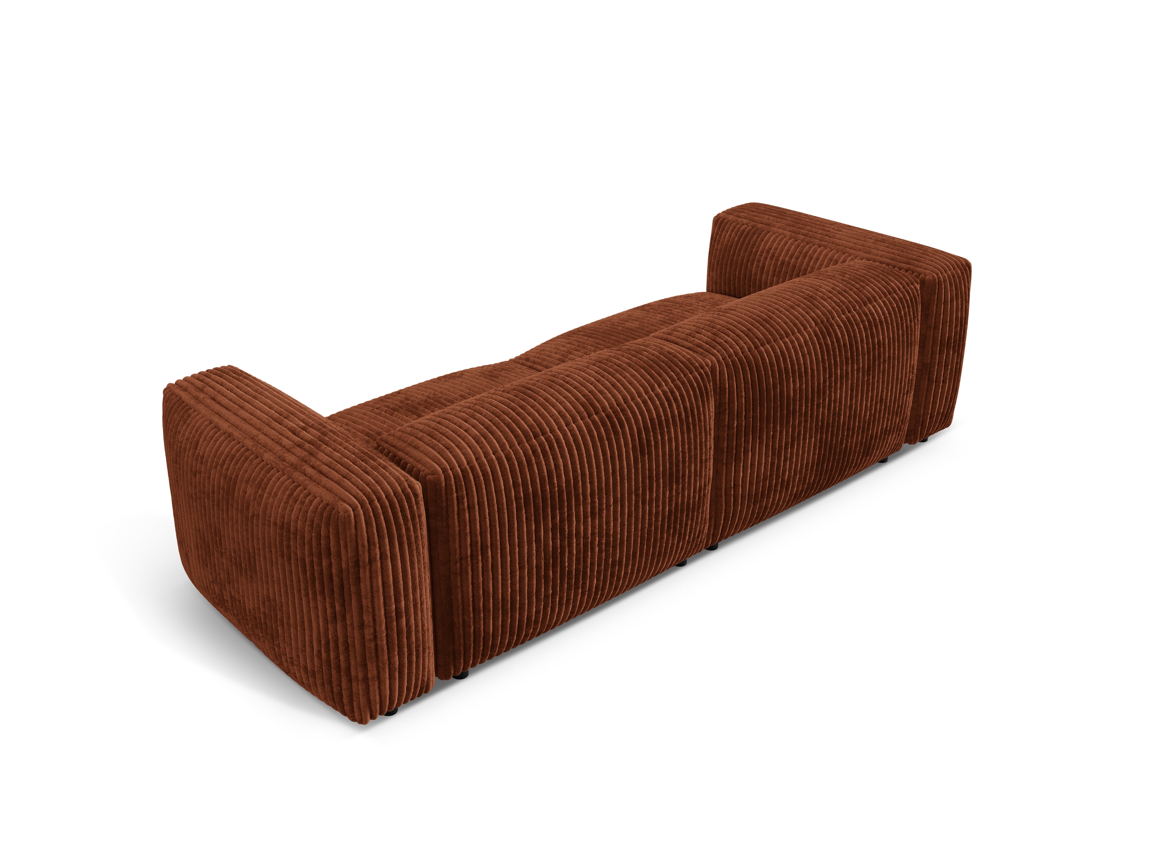 Martin 3-person sofa brick corduroy