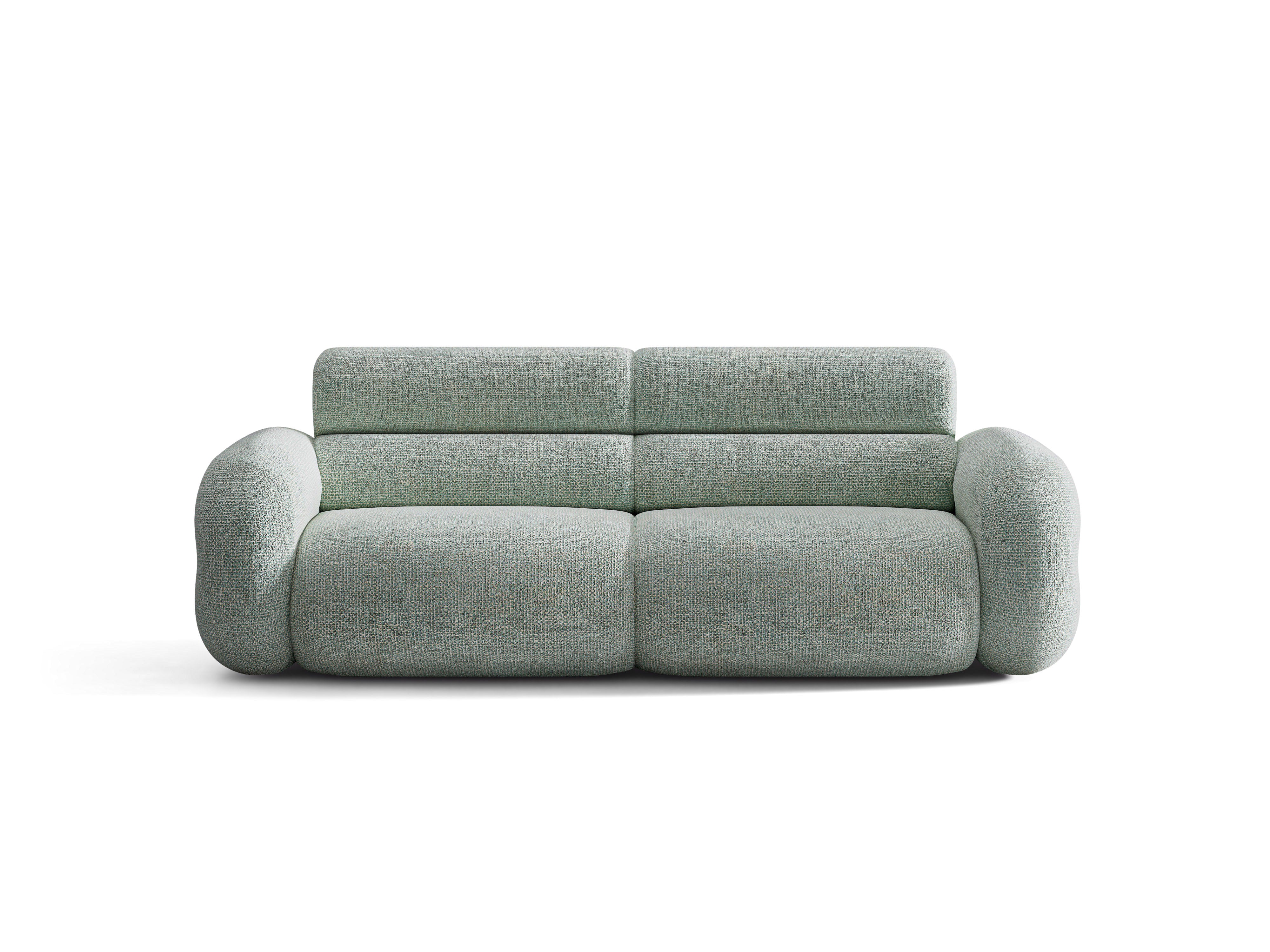 Sofa pro 3 osoby NEO v modrém melíru