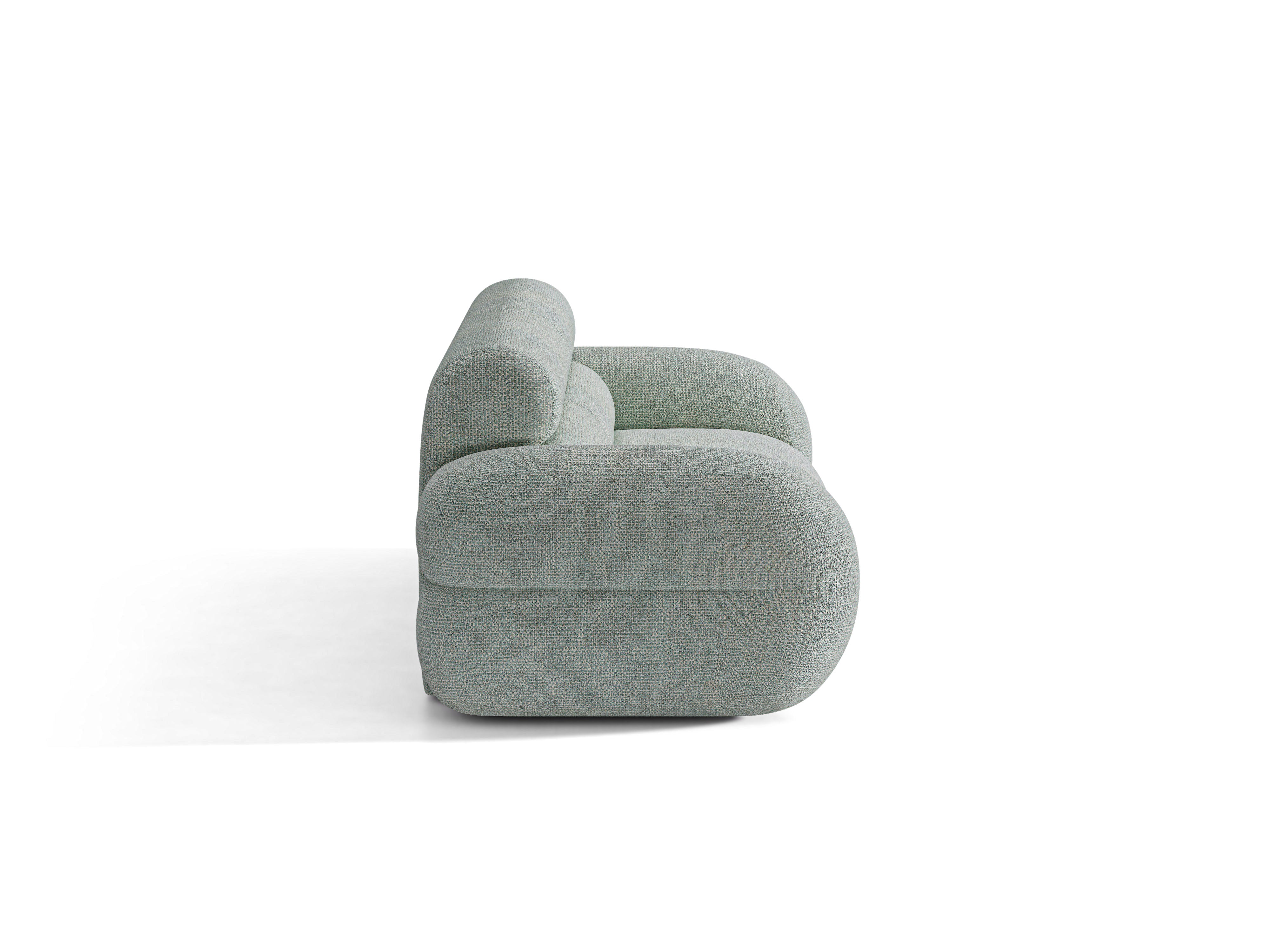 Sofa pro 3 osoby NEO v modrém melíru