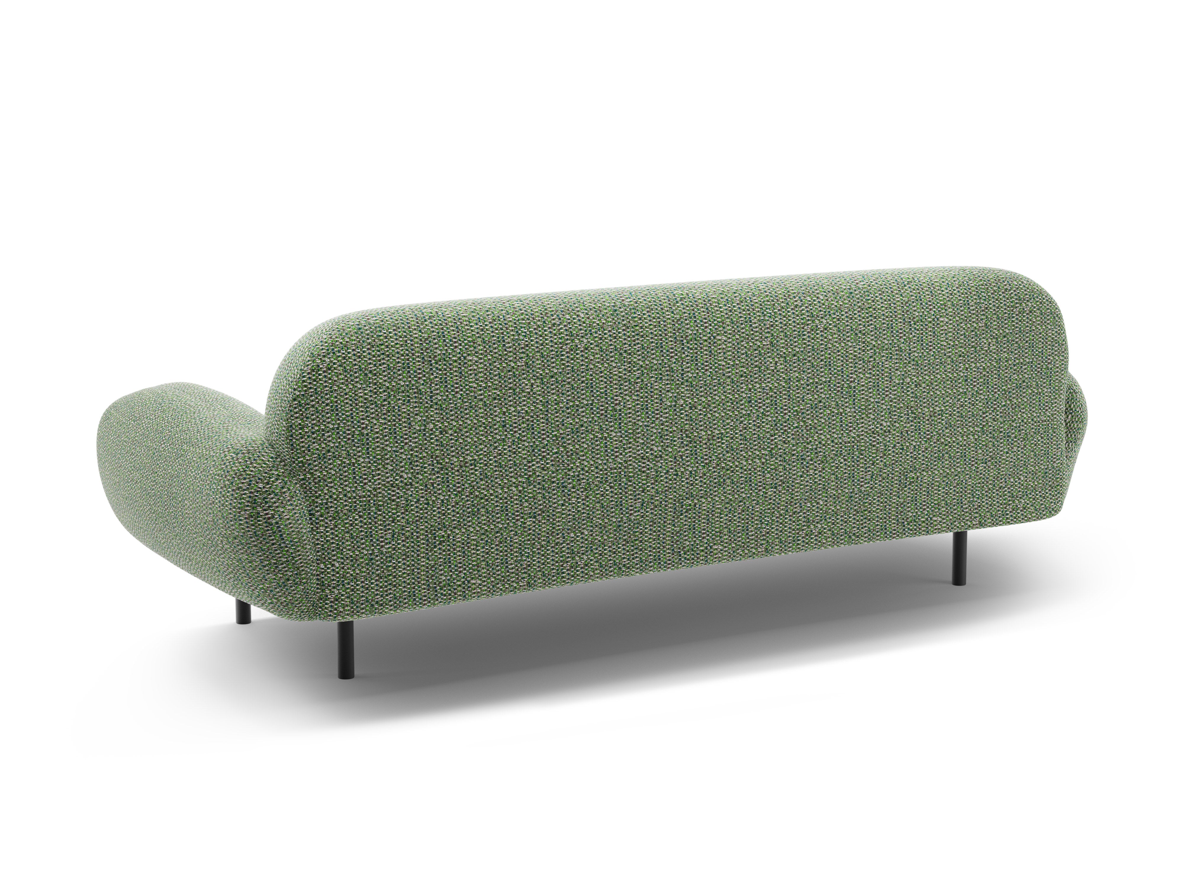 3-seater Sofa POPPY green chenille