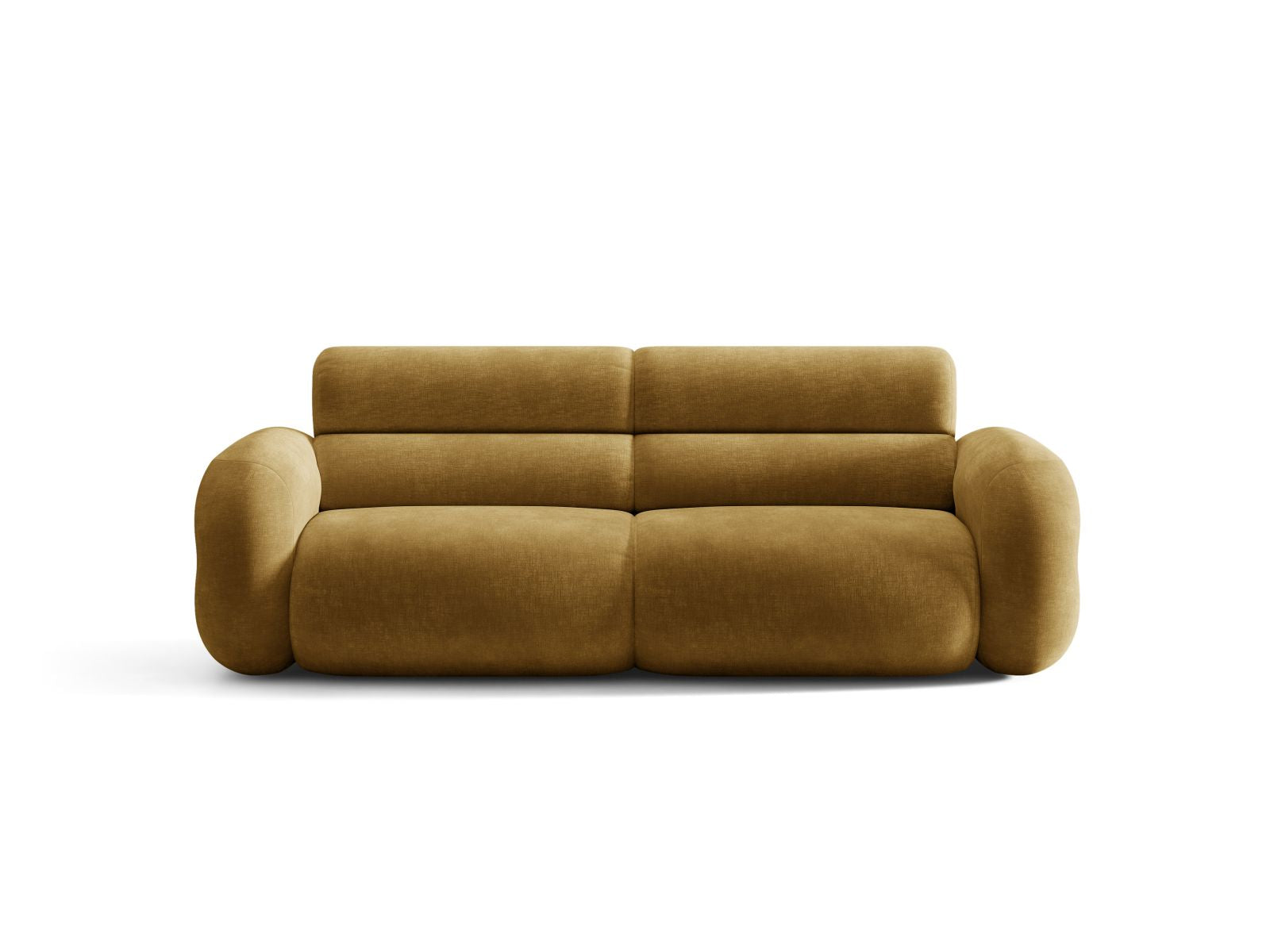 Sofa pro 3 osoby NEO v hořčicovém šenilu