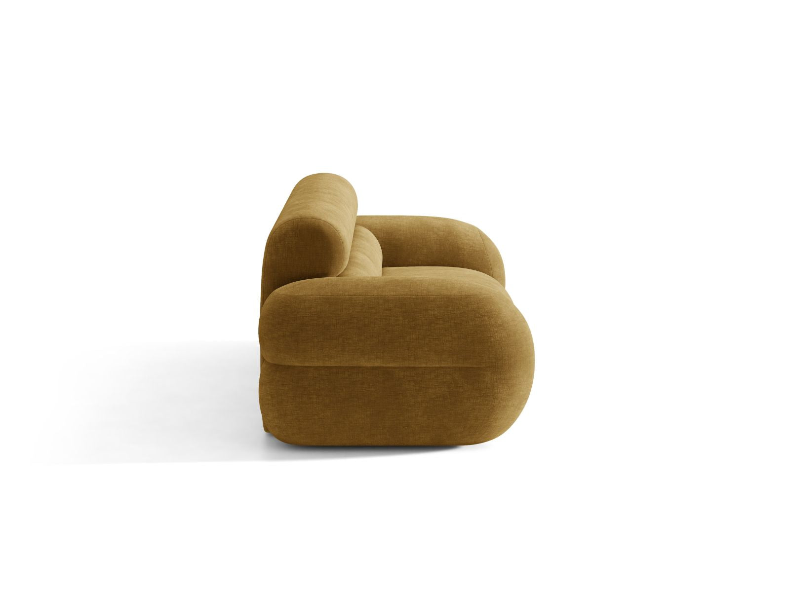 Sofa pro 3 osoby NEO v hořčicovém šenilu