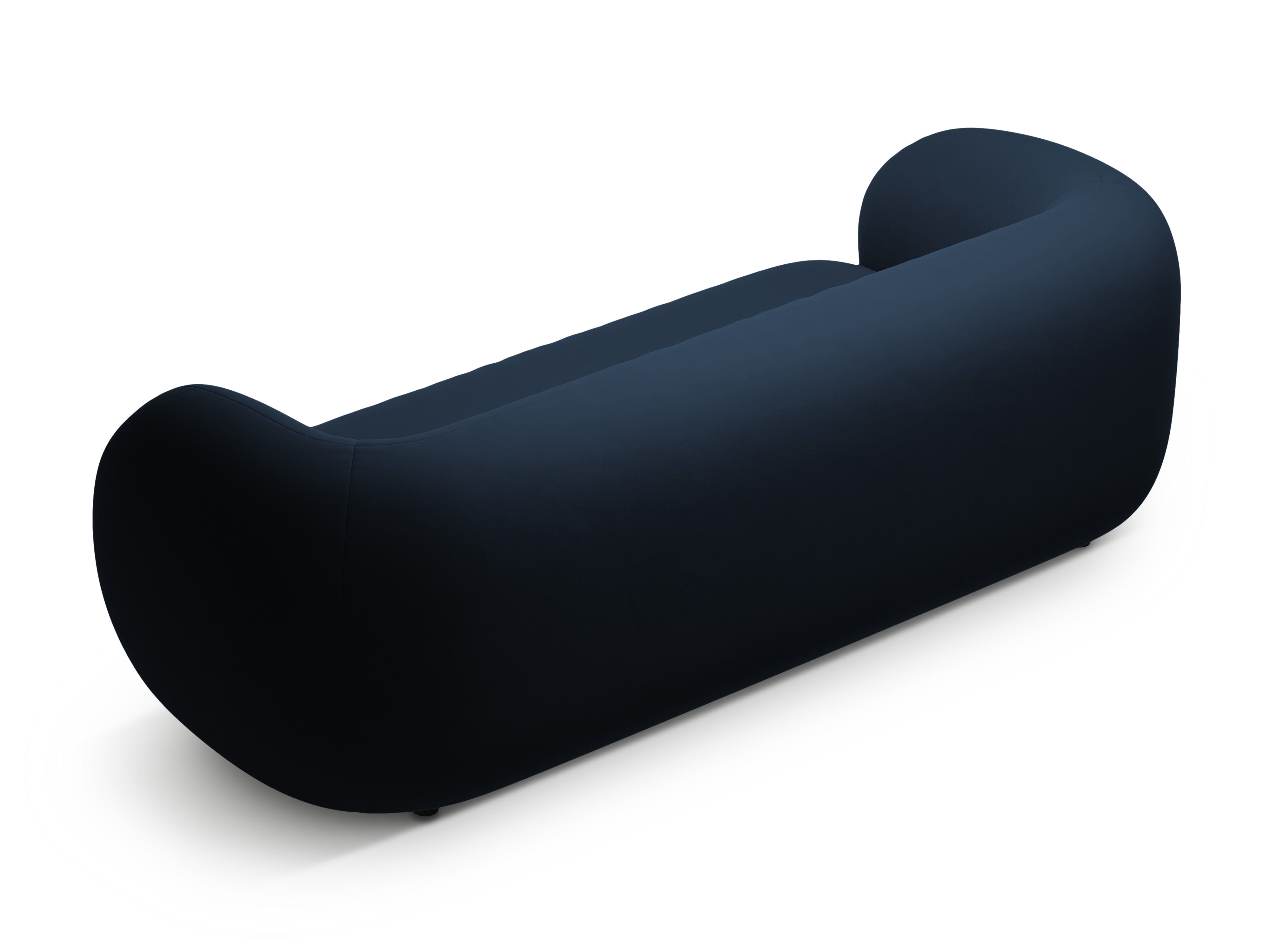 Kate Royal Blue Velvet 3-Seater Sofa