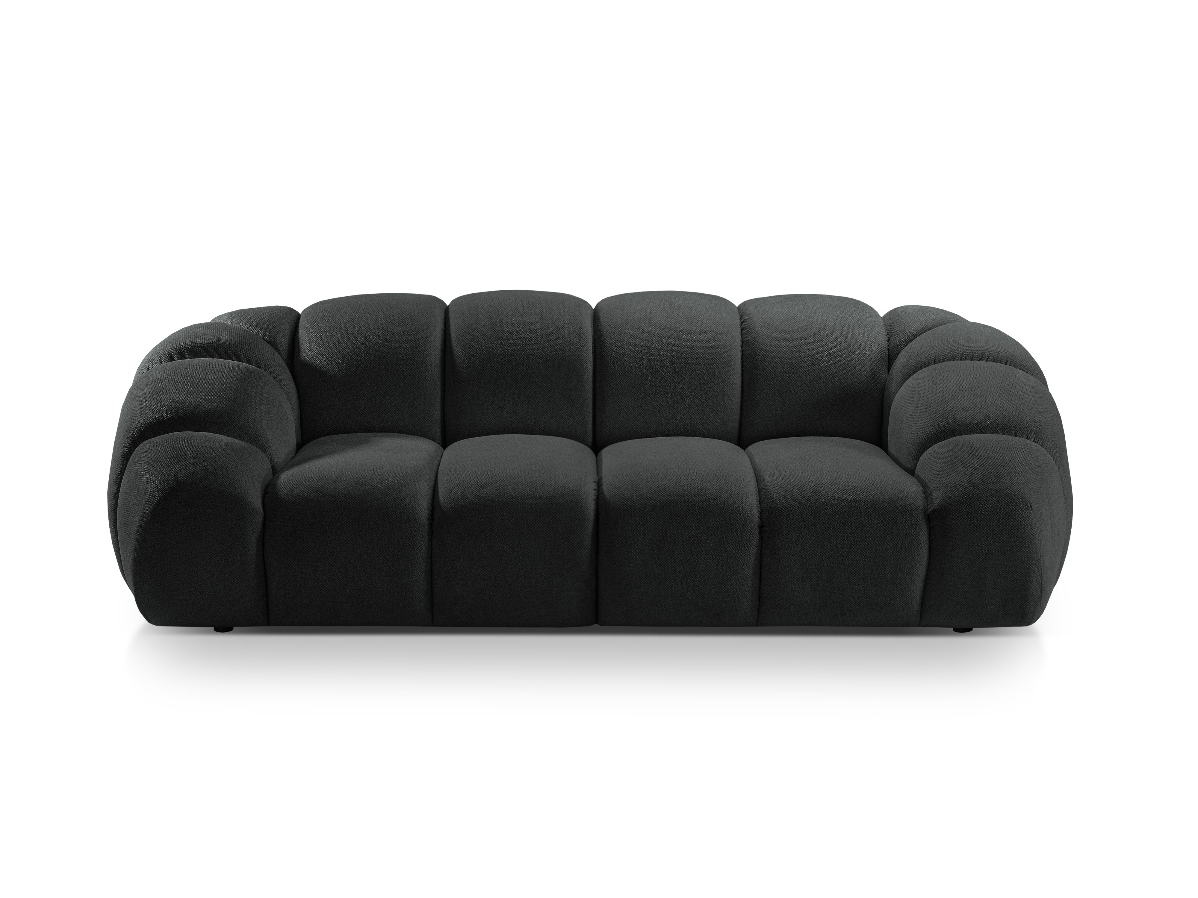 2.5-seater Sofa DIANA anthracite chenille