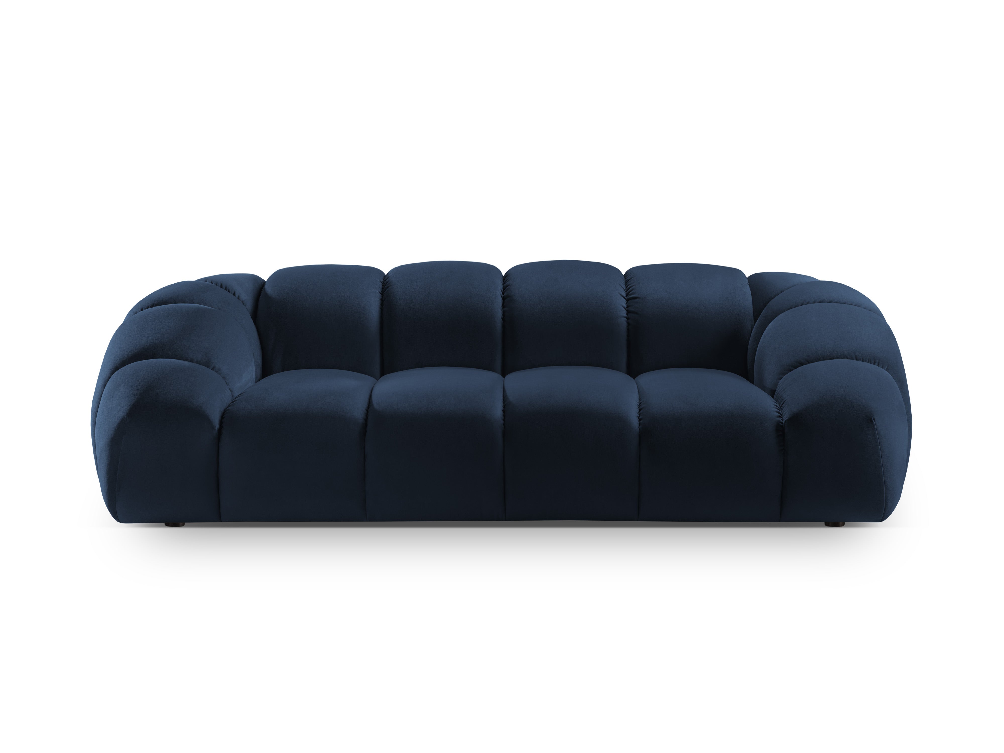 Sofa sametová 2,5-místná DIANA královská modř