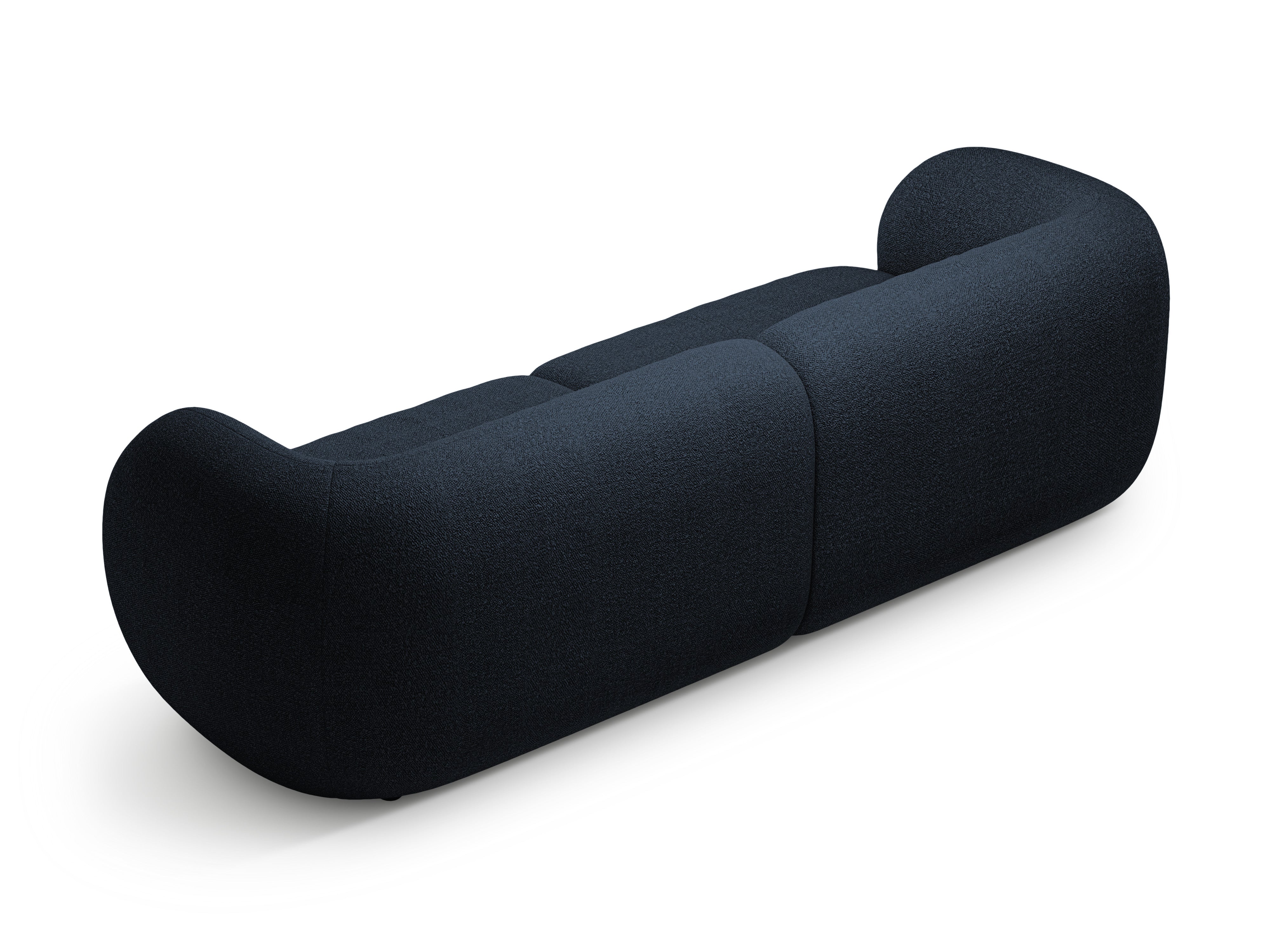 Pohovka pro 4 osoby KATE granátová boucle