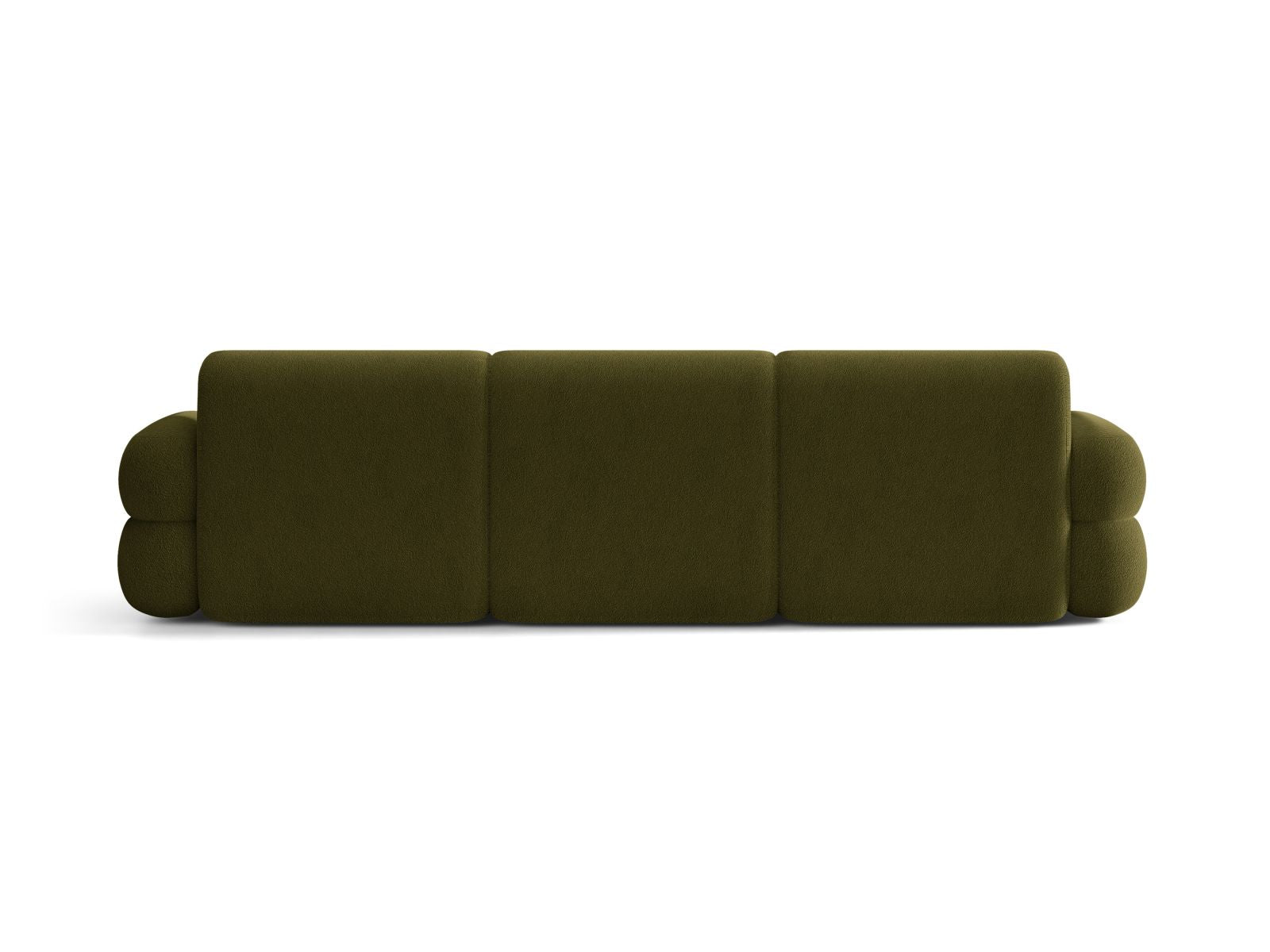 Pohovka pro 4 osoby NEO olivový boucle
