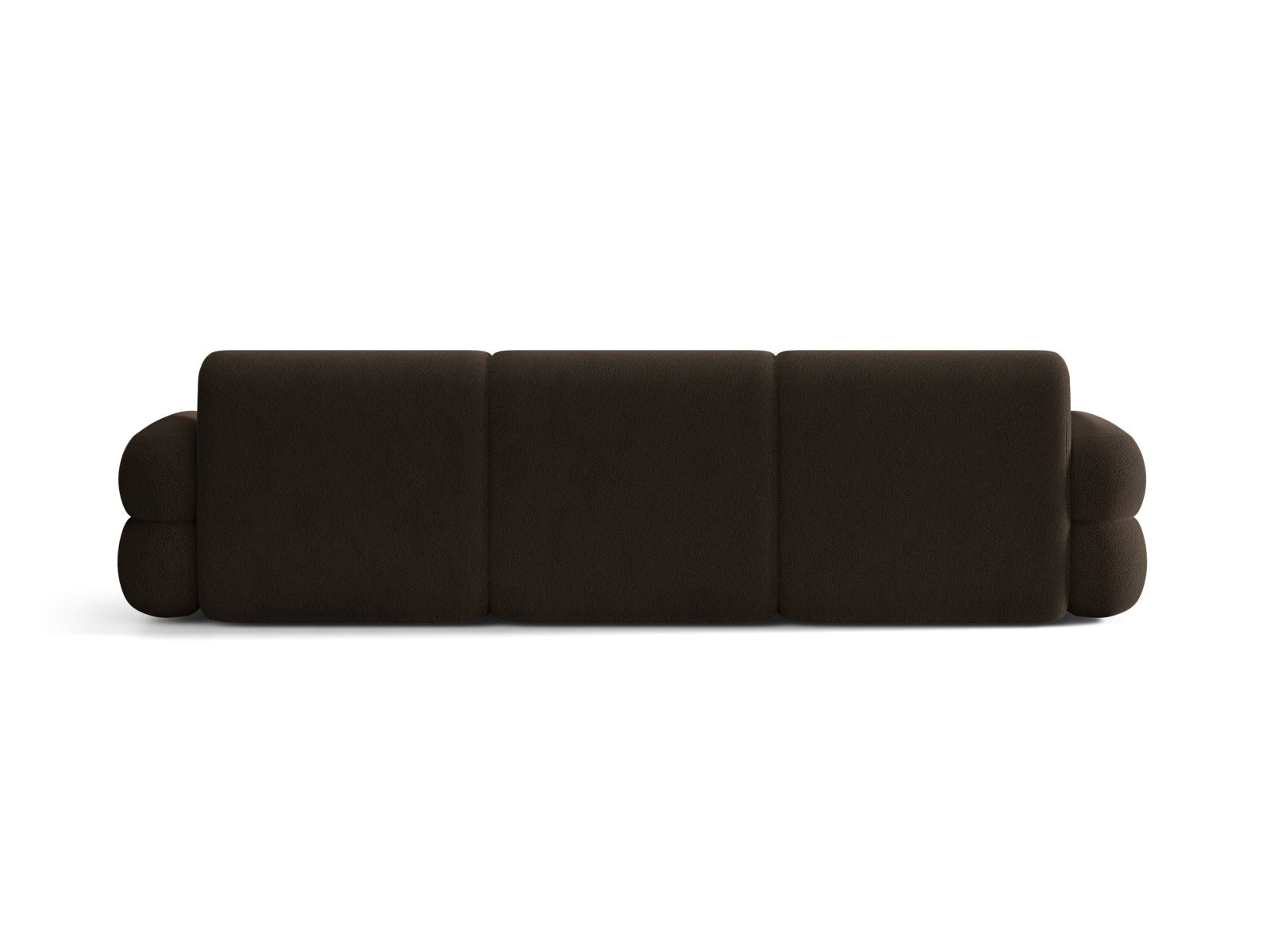Pohovka pro 4 osoby NEO hnědá boucle