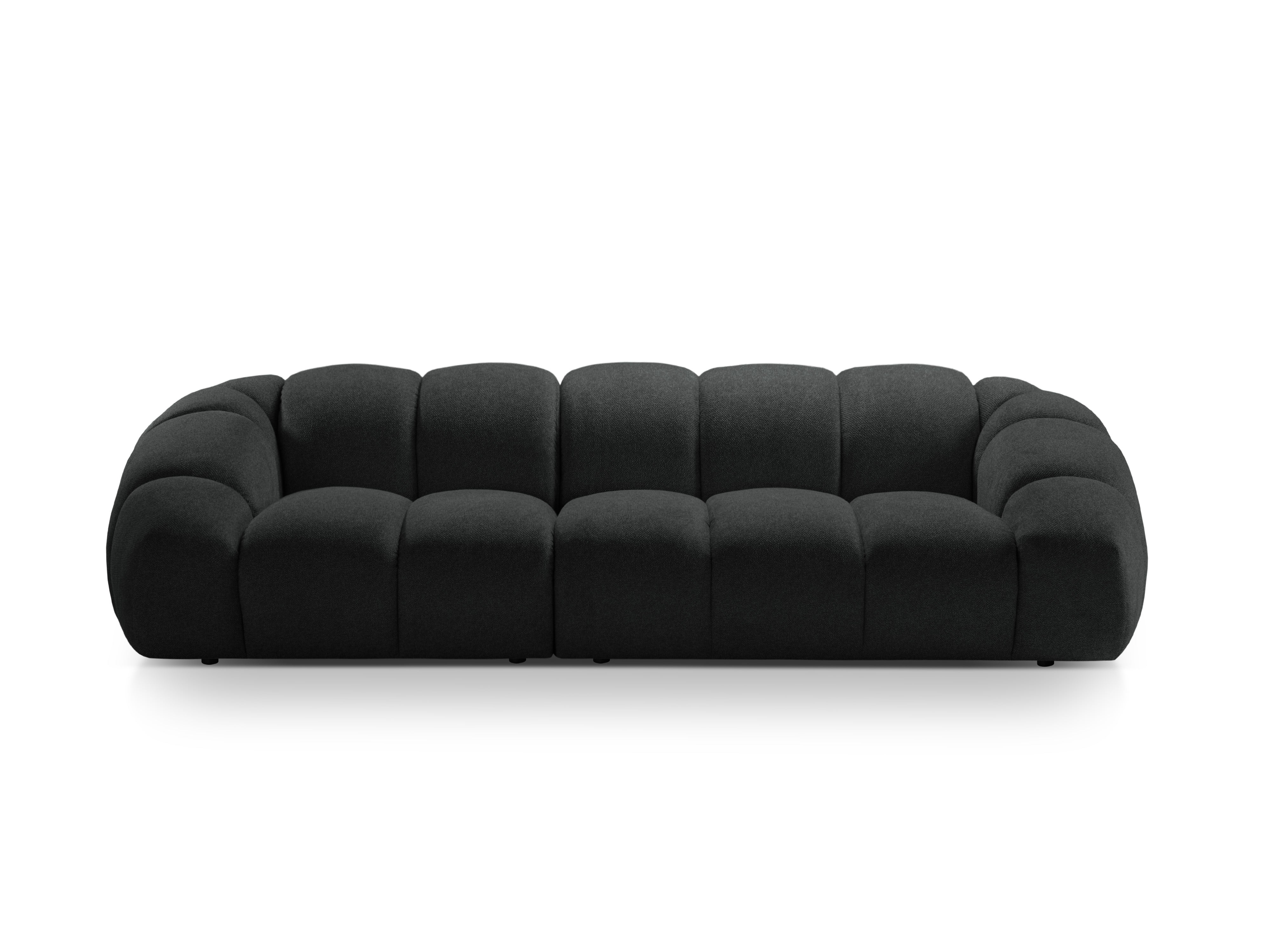 4-seater Sofa DIANA anthracite chenille