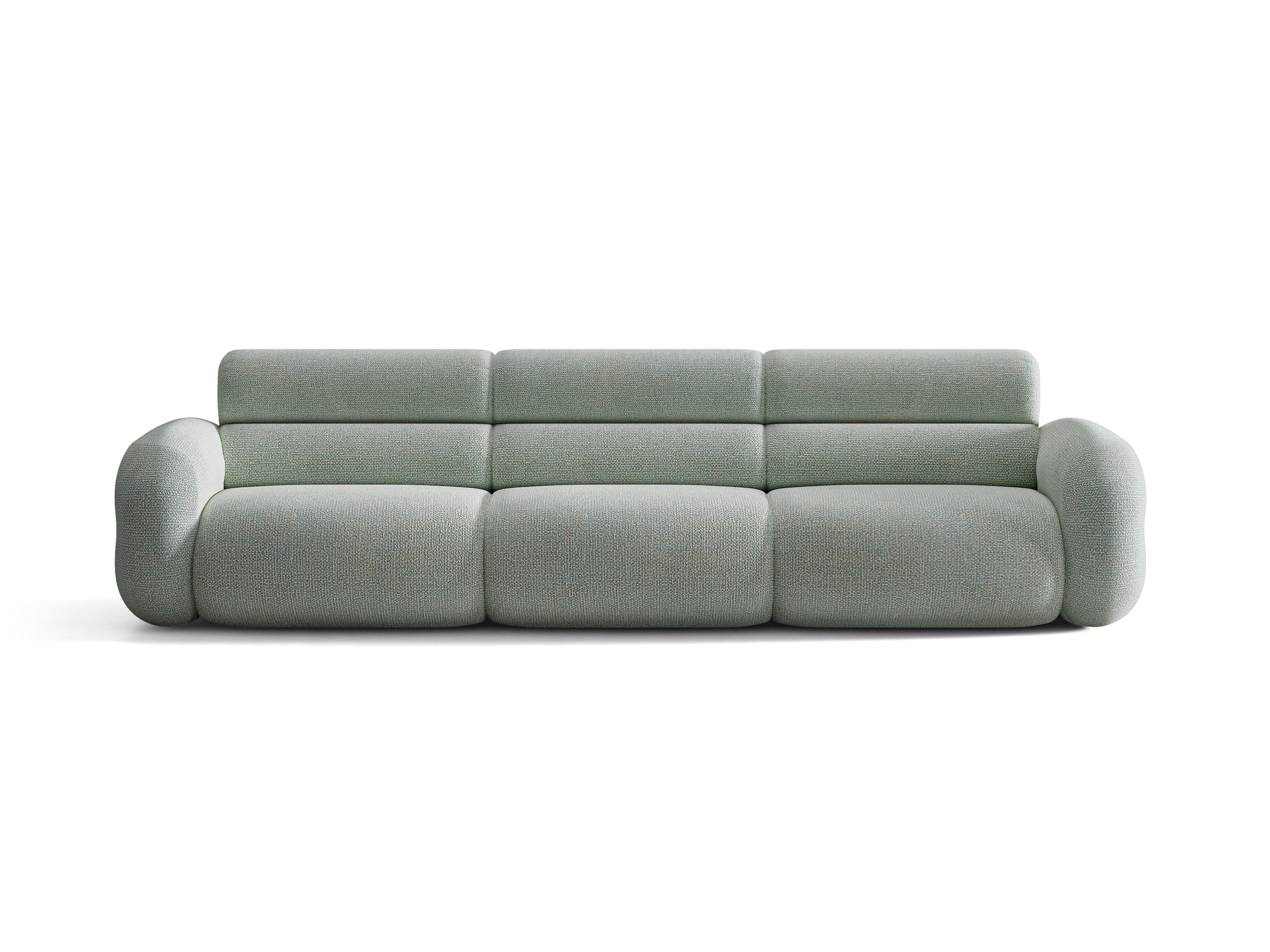 Sofa 4-osobowa NEO niebieski melanż