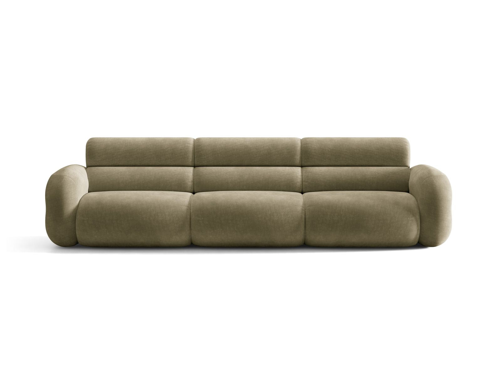 Sofa pro 4 osoby NEO v olivovém šenilu