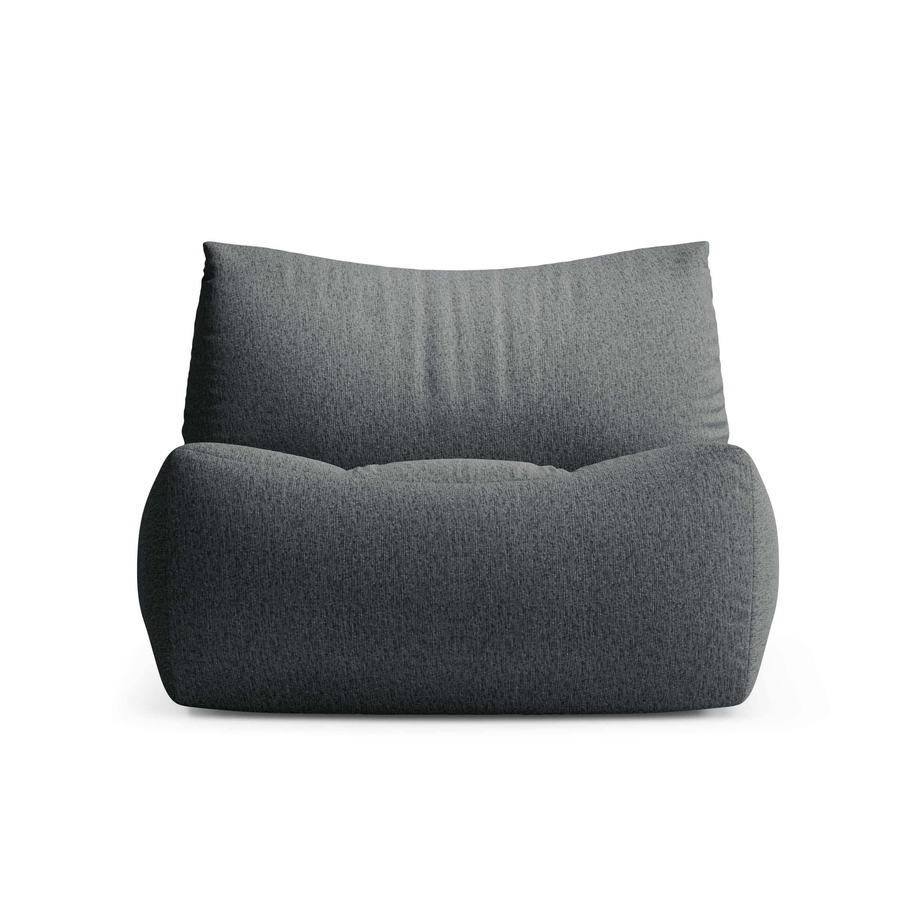 TOVE Armchair Dark Gray Chenille