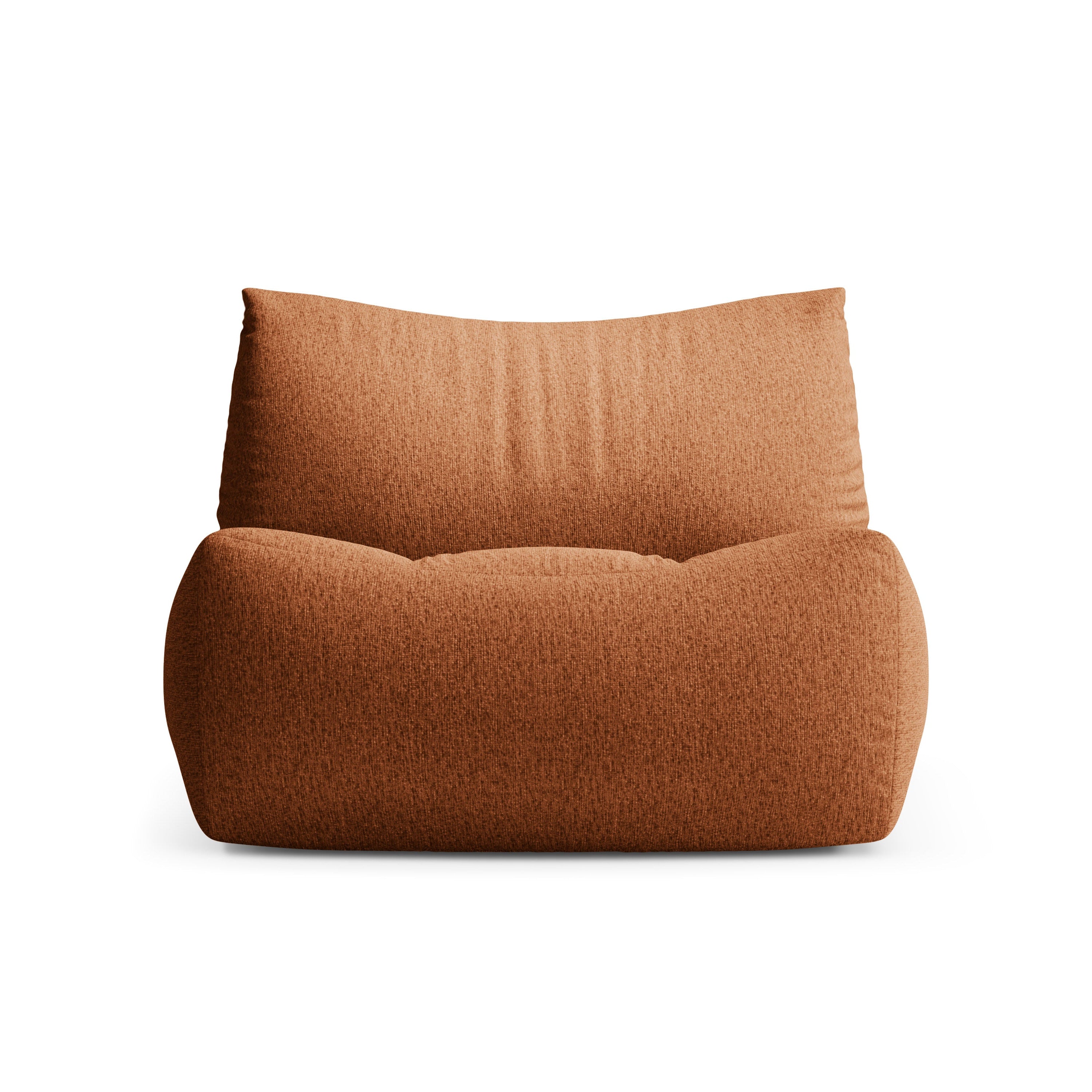 TOVE Armchair in Terracotta Chenille