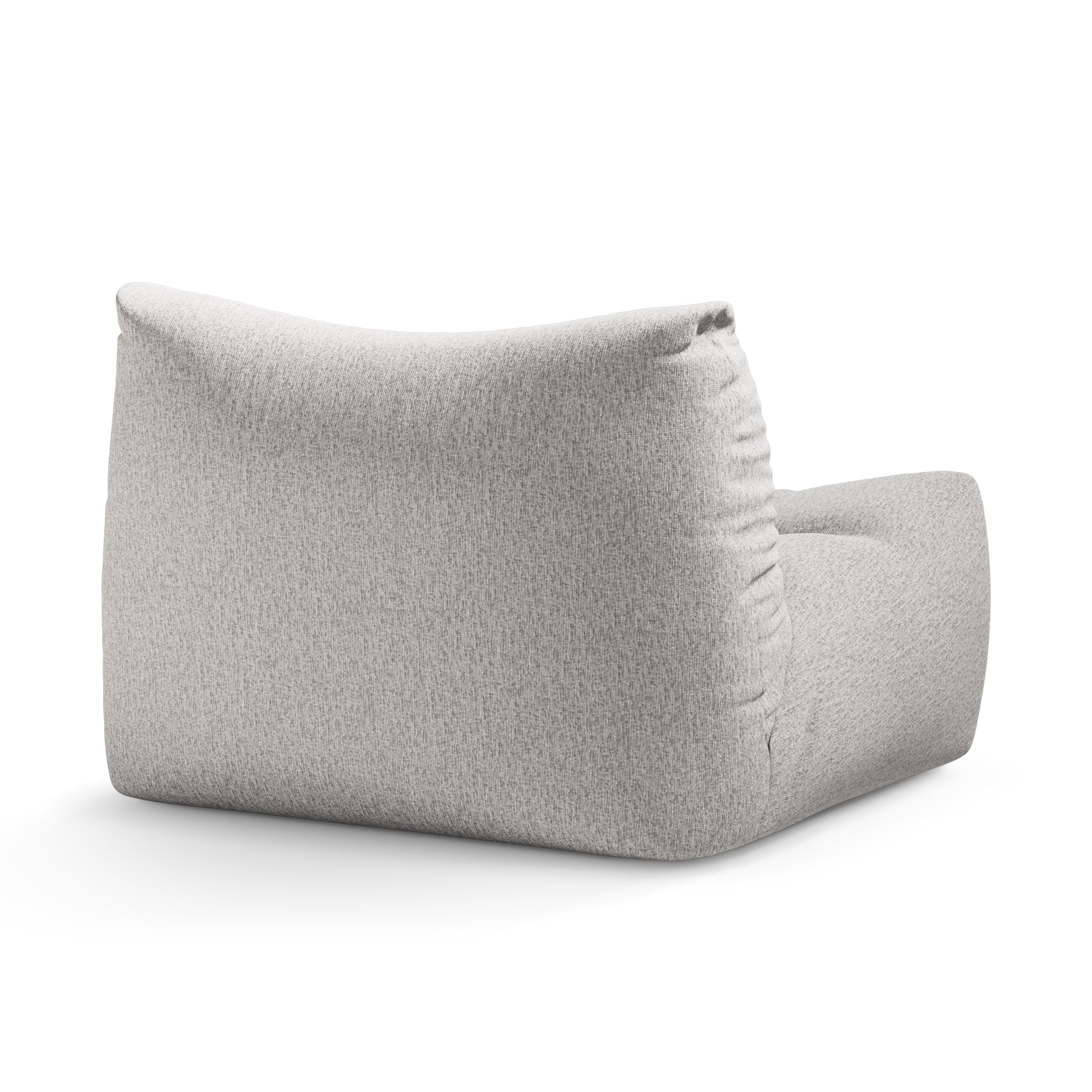 TOVE Armchair Light Gray Chenille