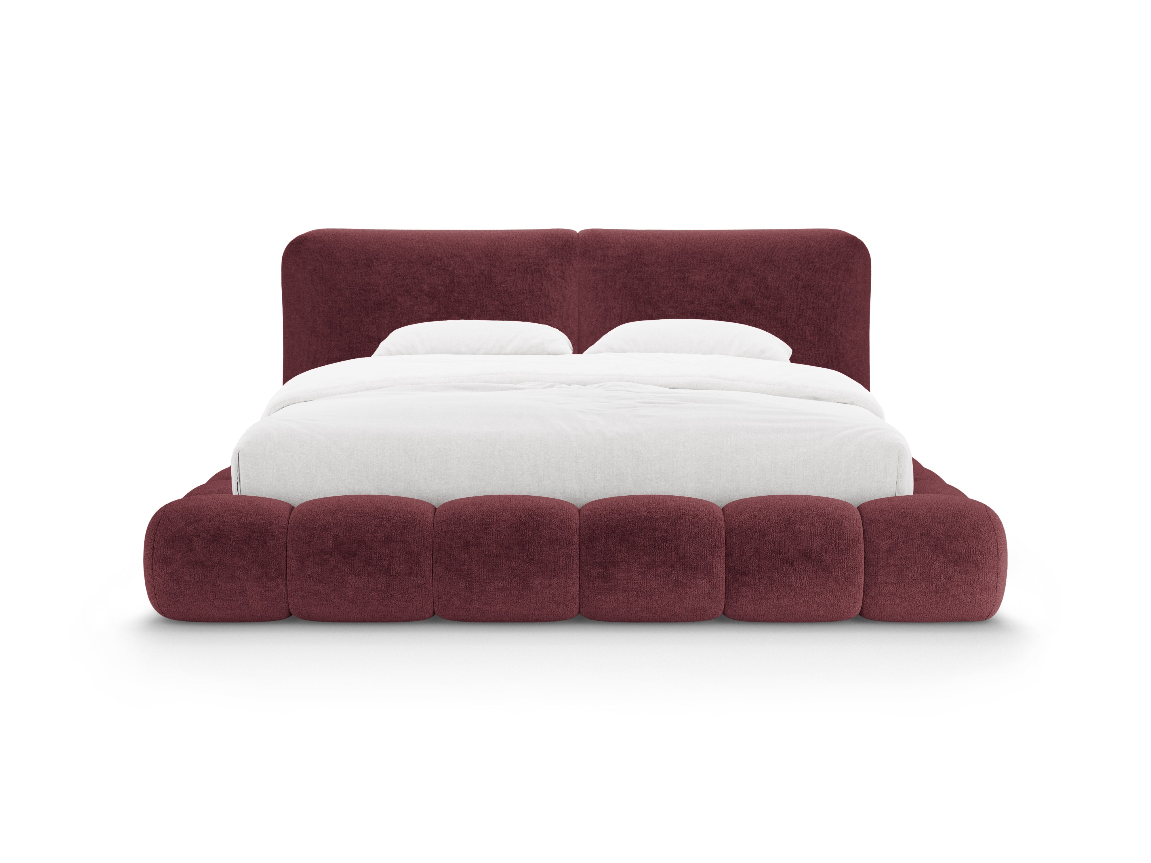 SOLANGE Bed Cherry Chenille