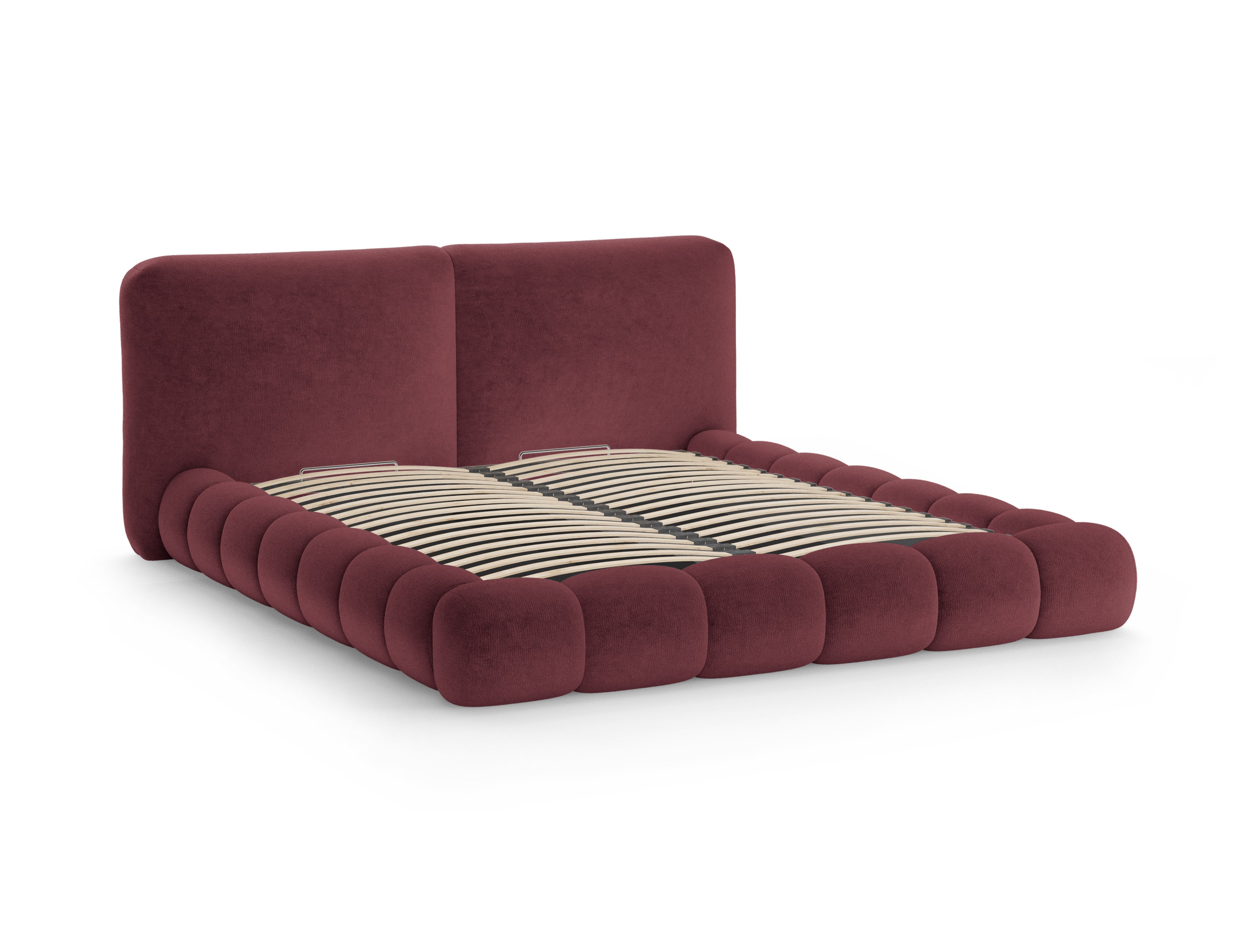 SOLANGE Bed Cherry Chenille