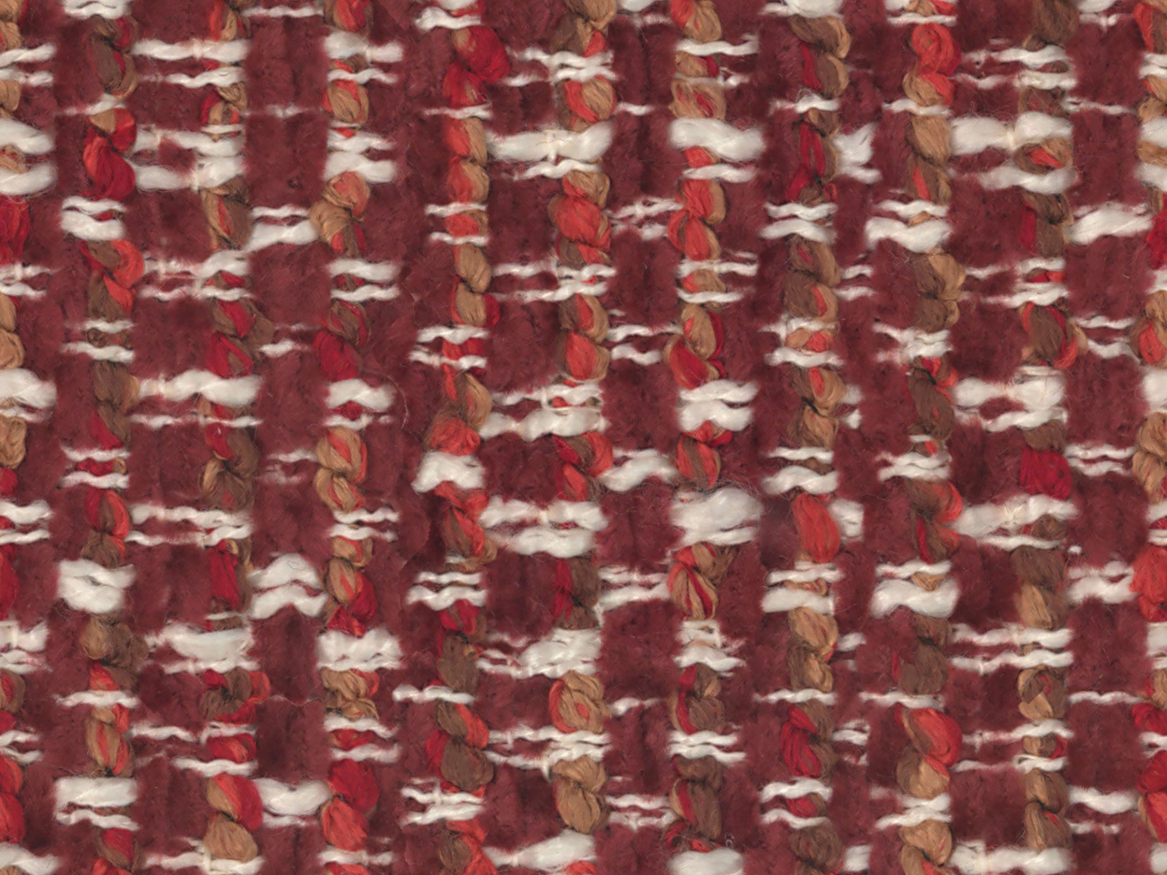 SOLANGE Bed Red Mélange