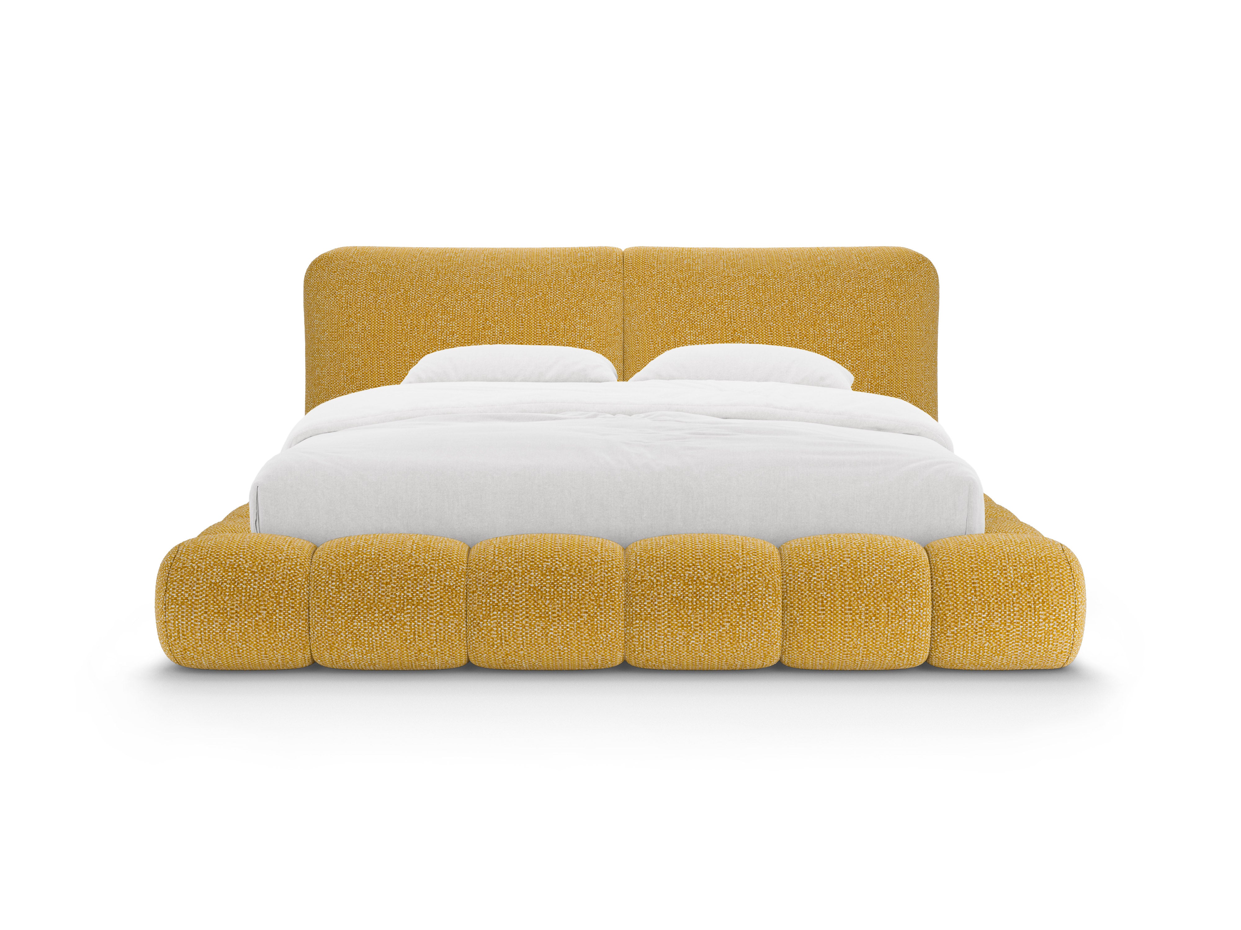 SOLANGE Bed Mustard Melange