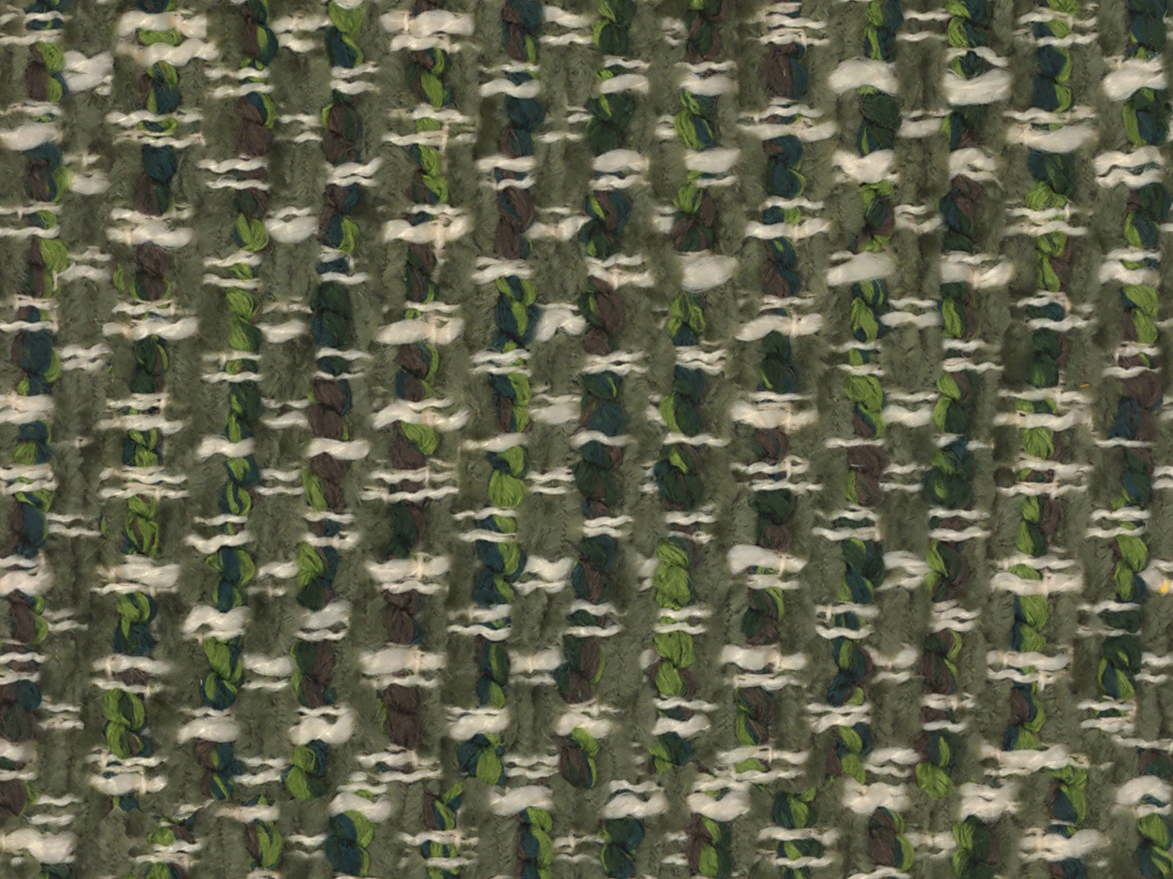 SOLANGE Bed Green Mélange