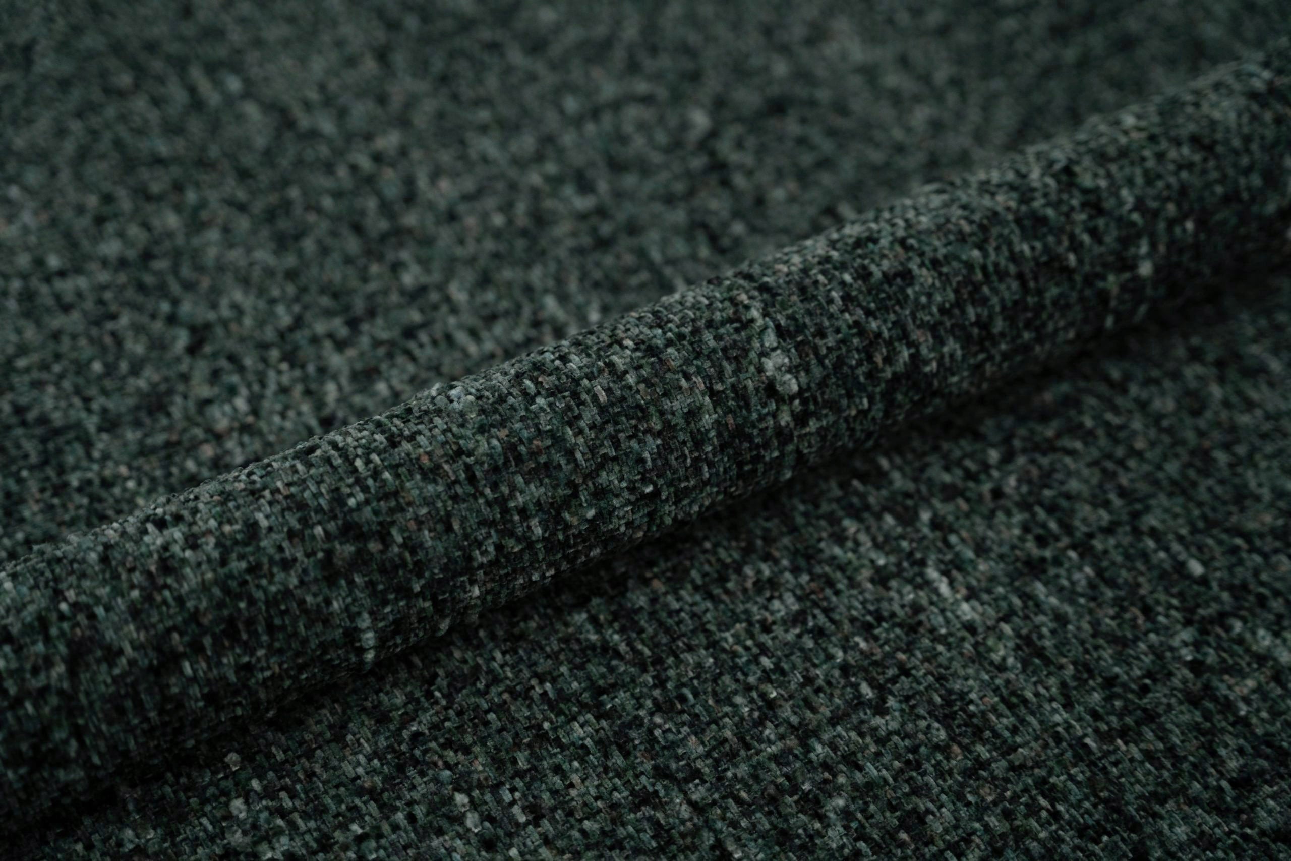 MURADA Bed Green Melange Chenille