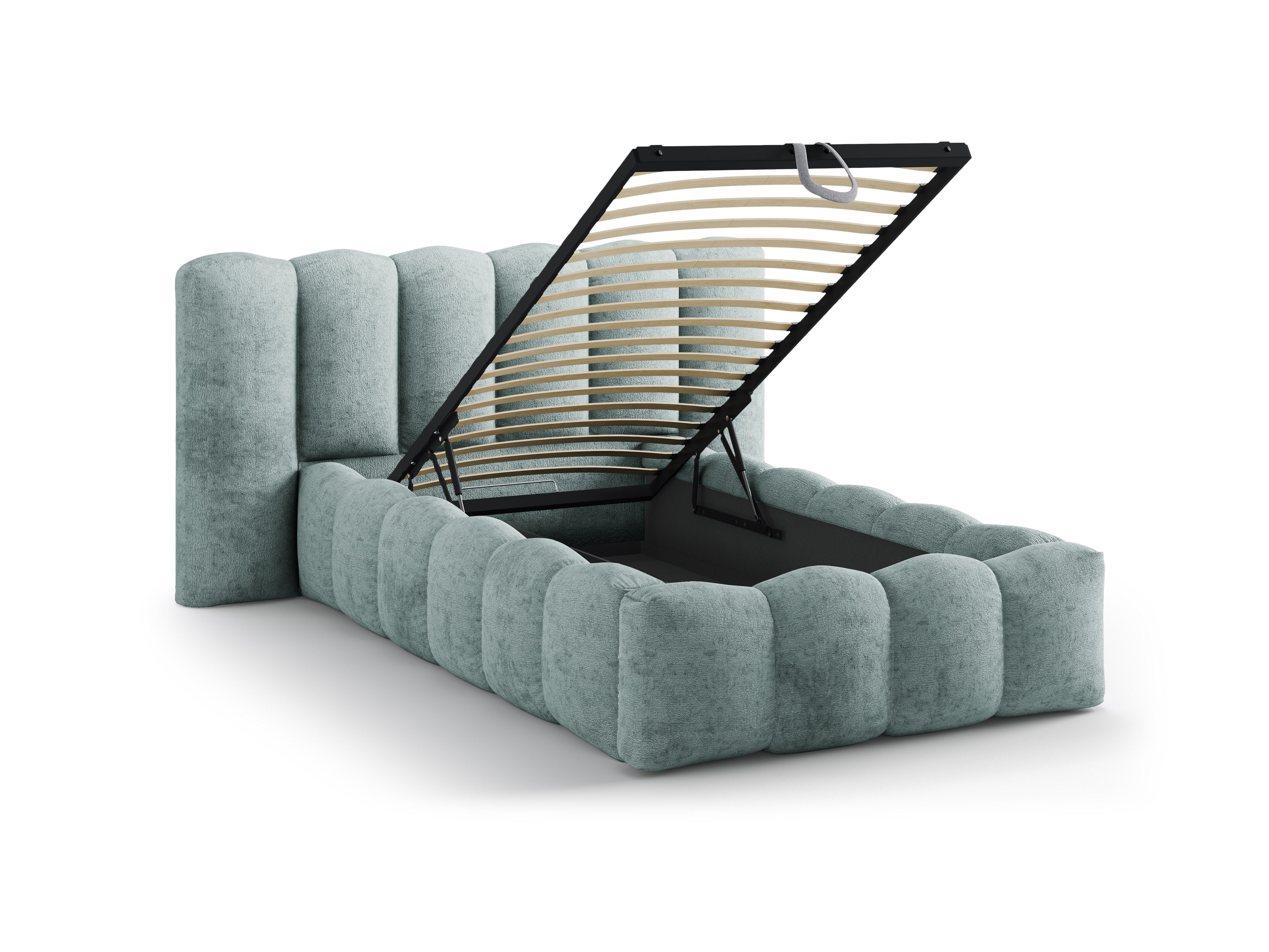 LUPINE Bed Light Blue Chenille