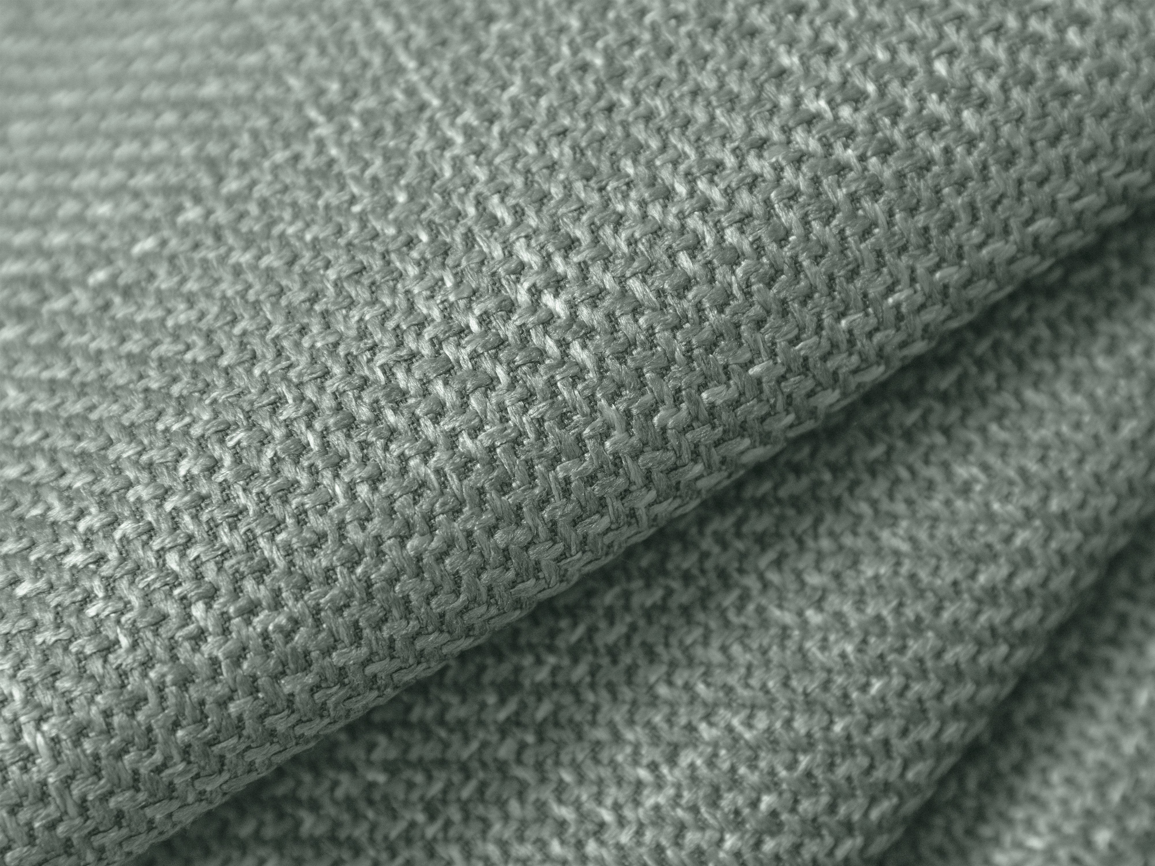 Left-sided corner sofa bed GLORIA mint chenille