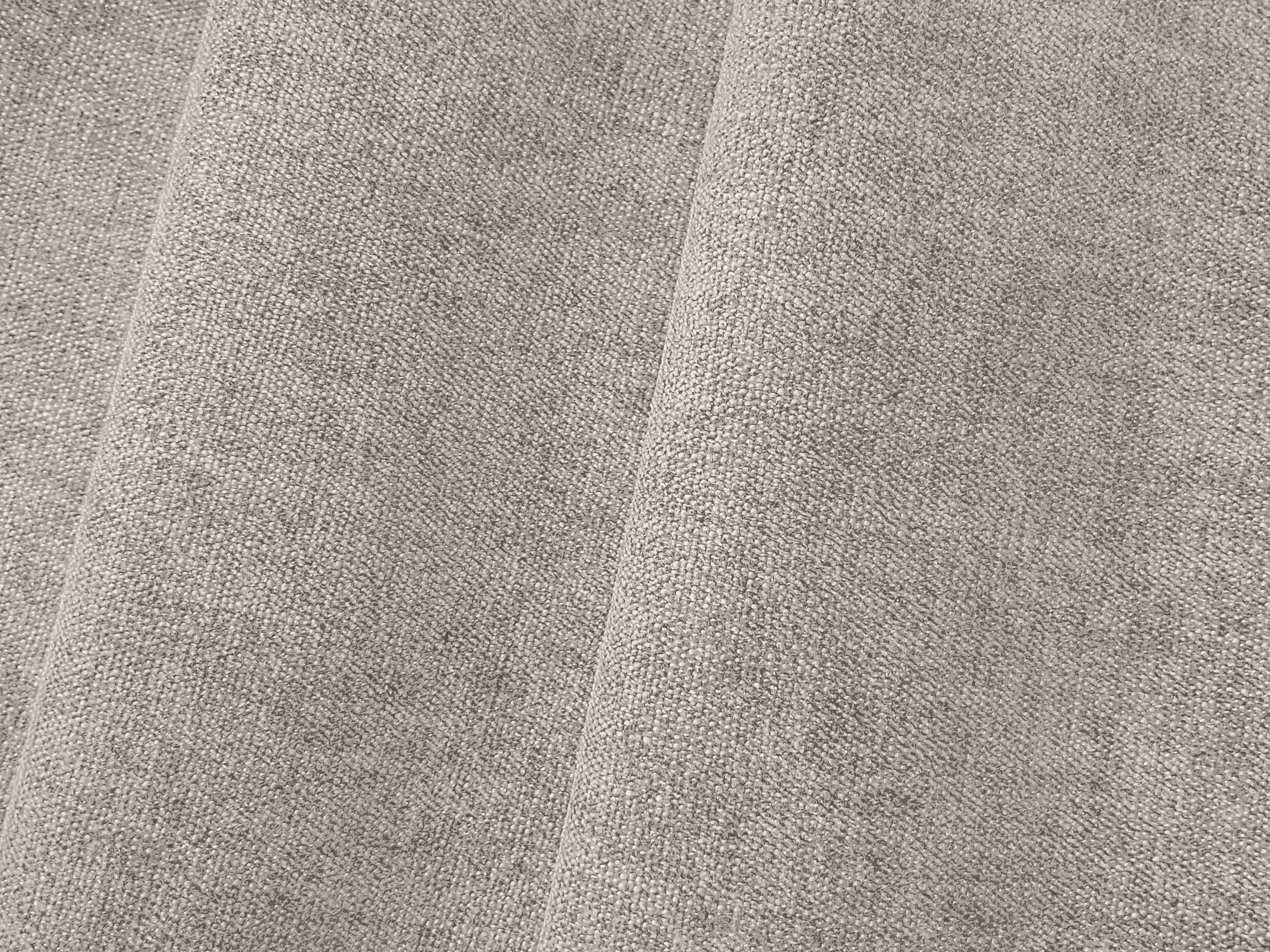 4-seater left-facing modular corner sofa BLOOM silver chenille