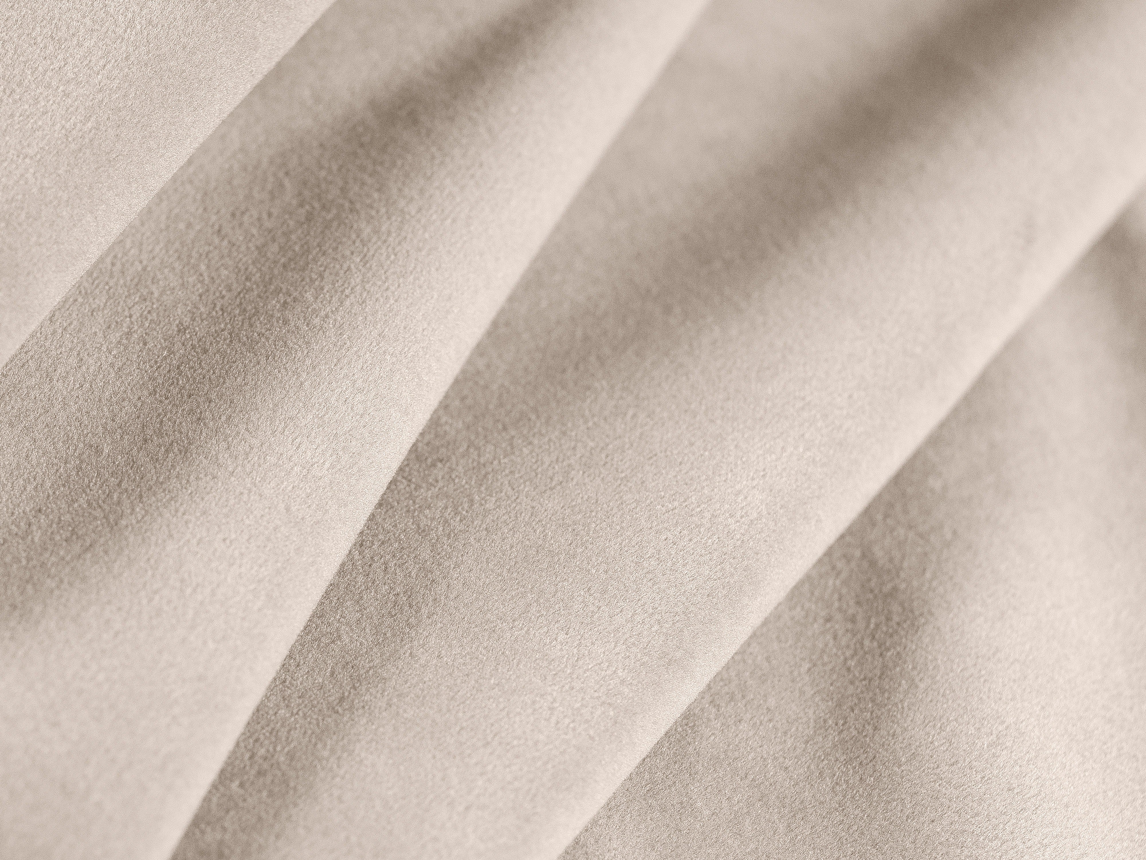 Right-facing velvet corner sofa KATE beige