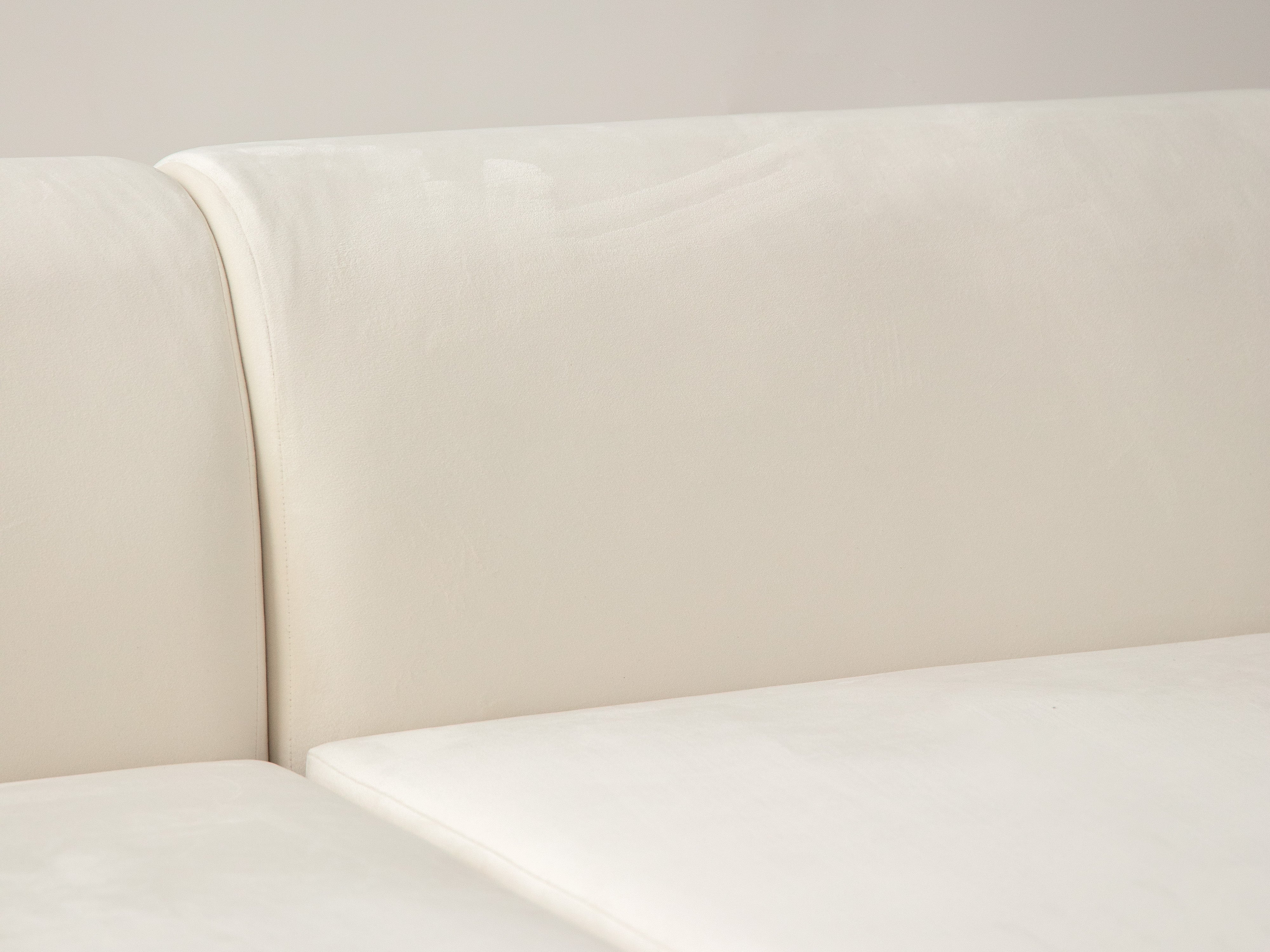 U-shaped Corner Sofa MILEY black chenille