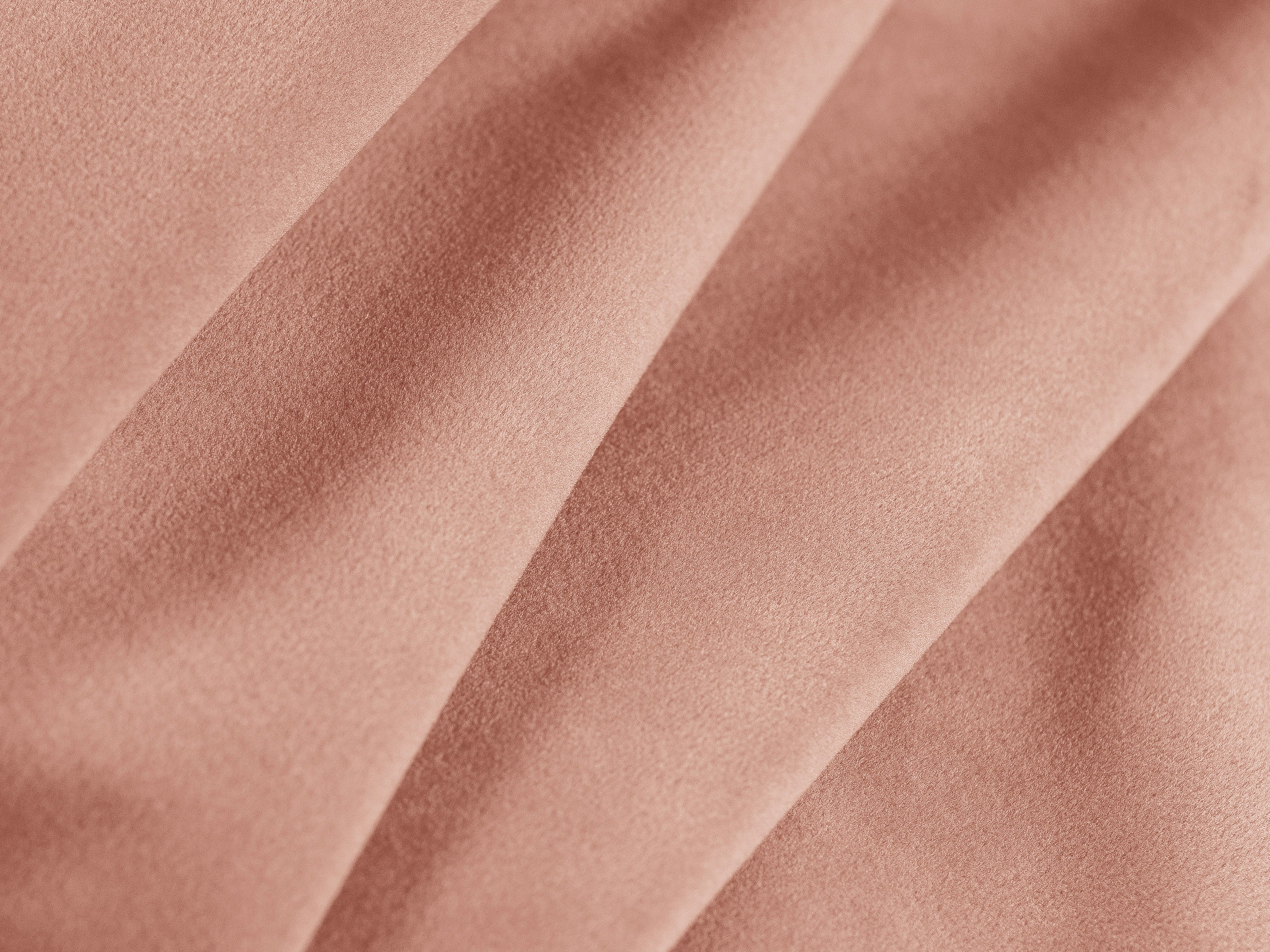 Růžový sametový rohový gauč ve tvaru L levý BEMY