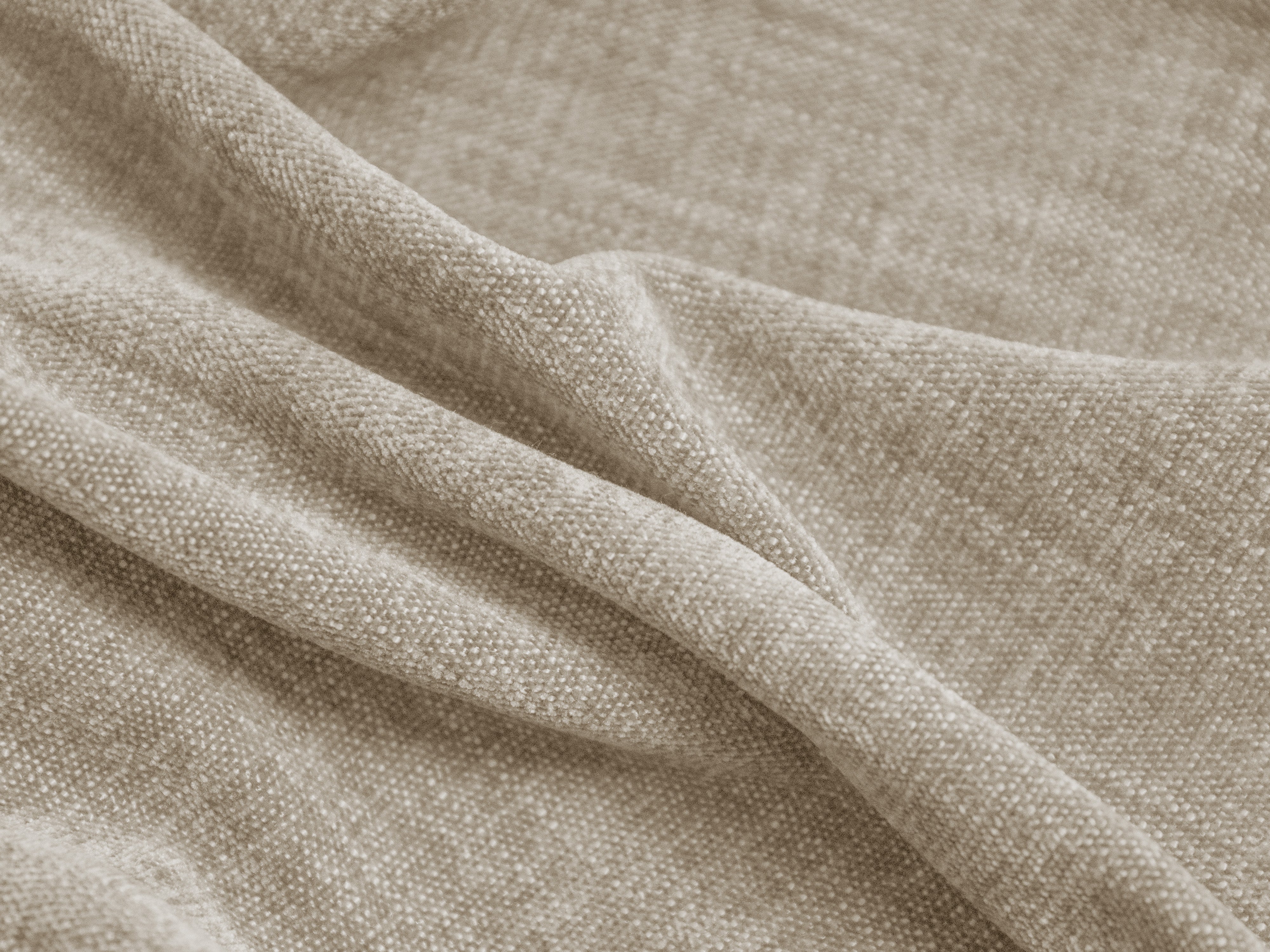 Jasnobežový levostranný dvoumístný rohový gauč MARTINA