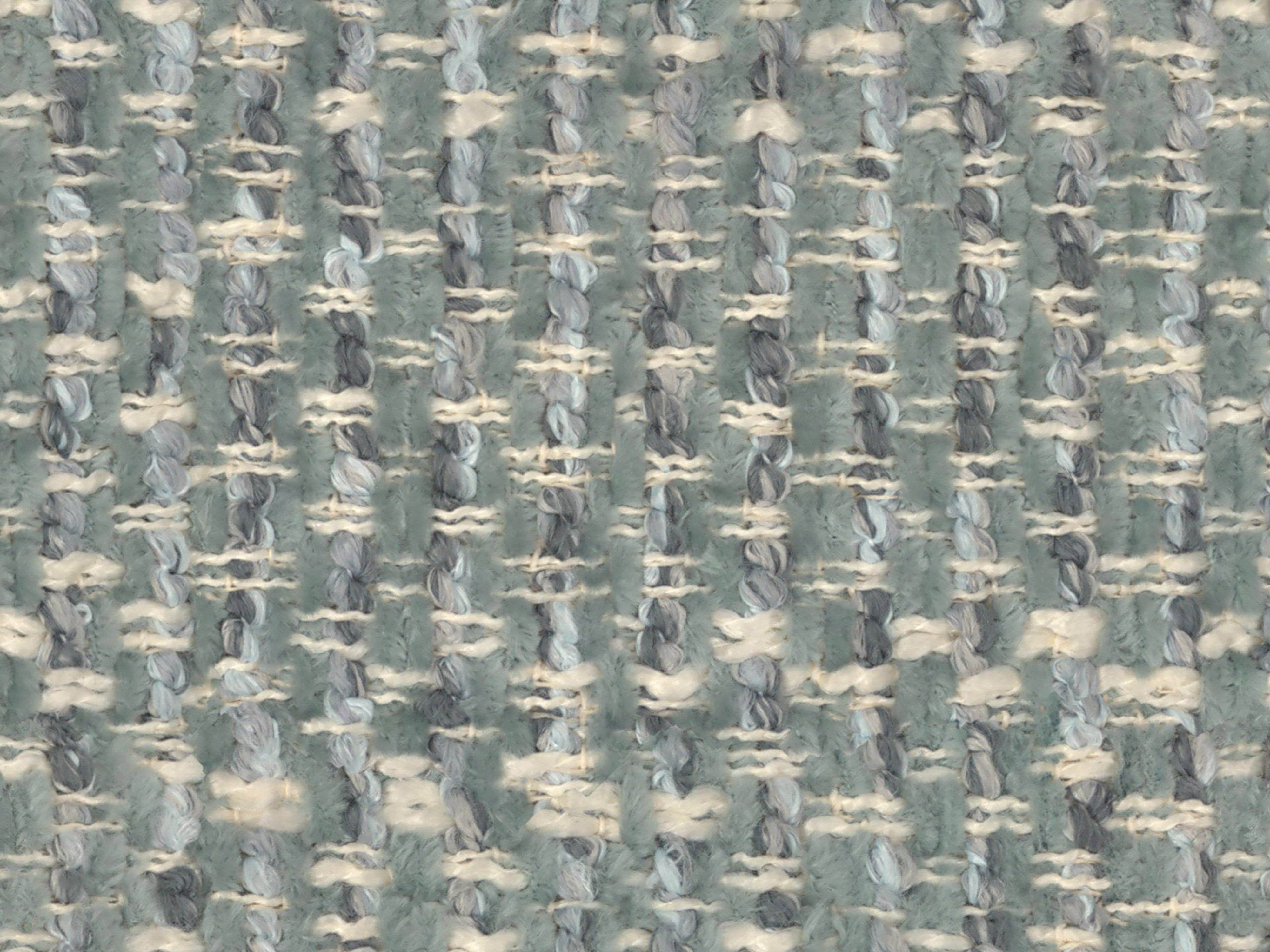 Polštář POPPY ztlumená modrá s chenillem