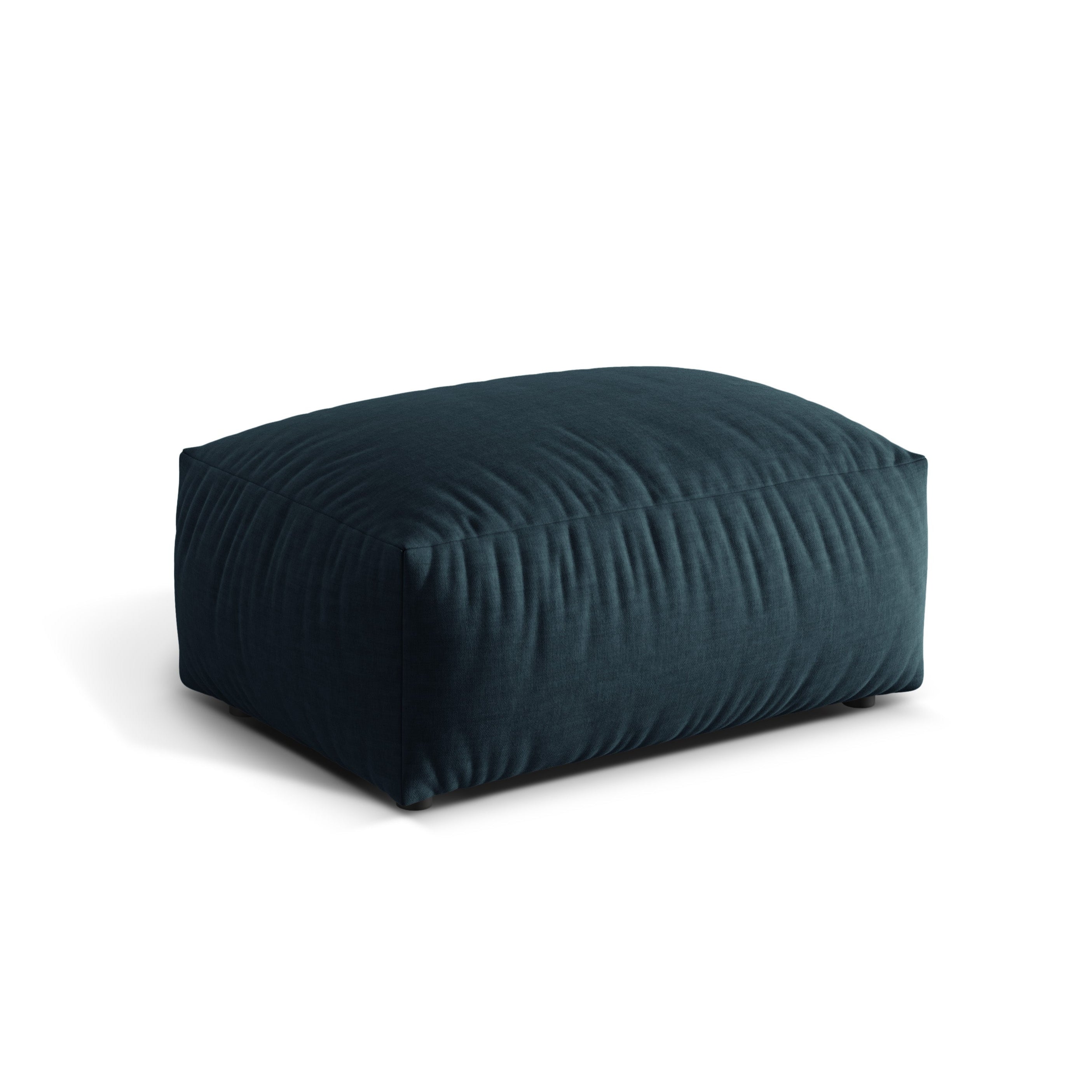 Puf MARTINA džínový modrý