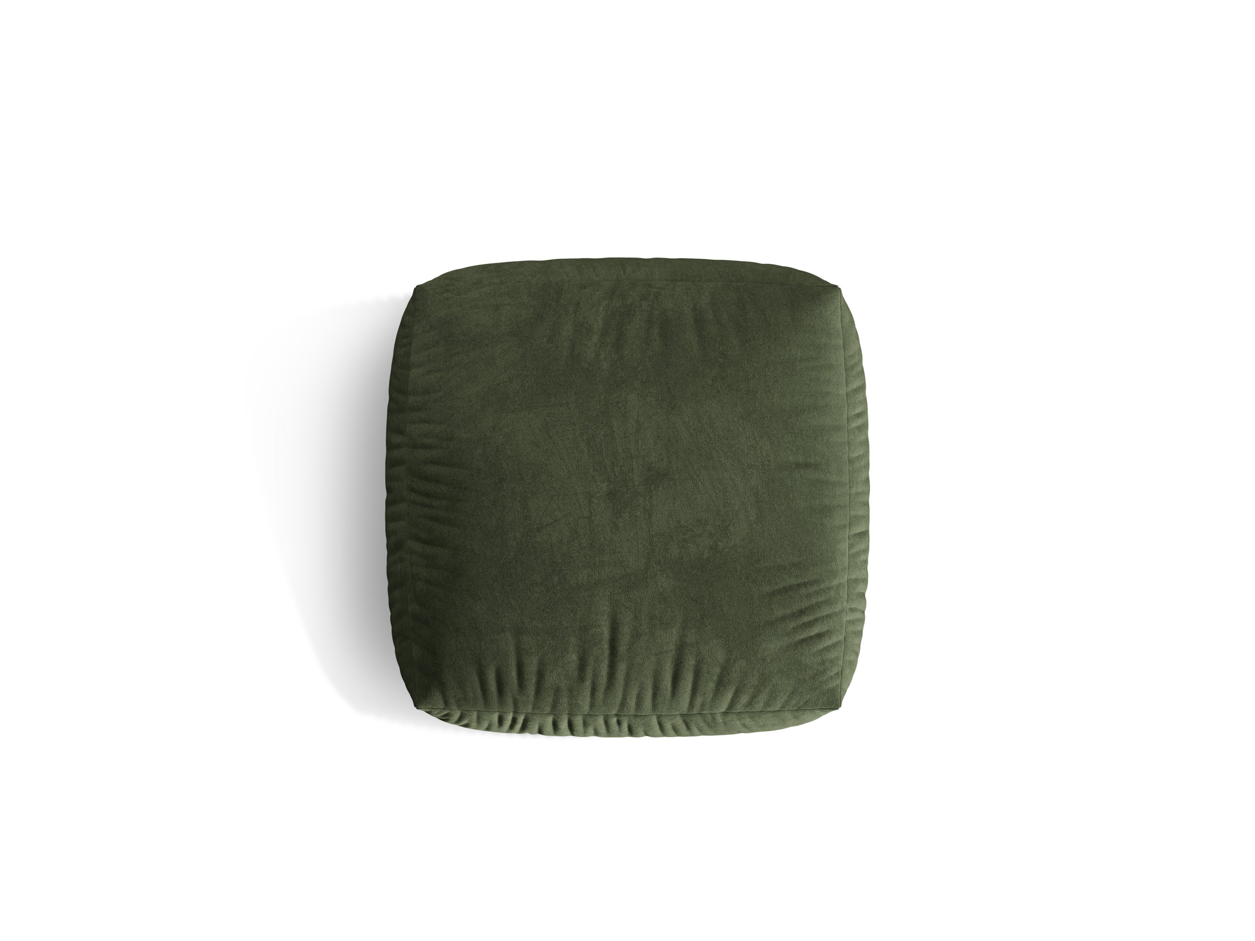 Pouf velvety Martina Zielony