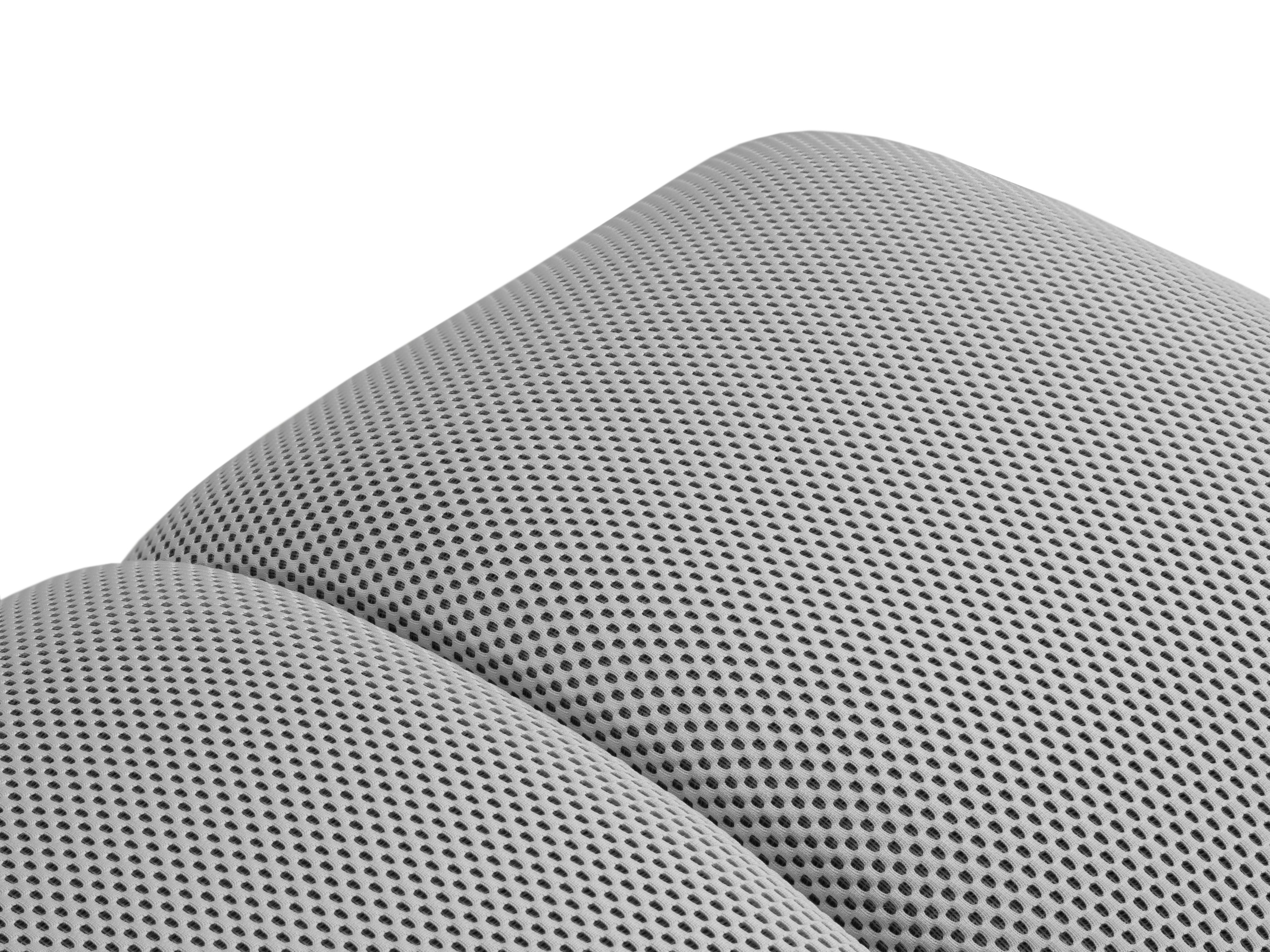 Puf DIANA stříbrný