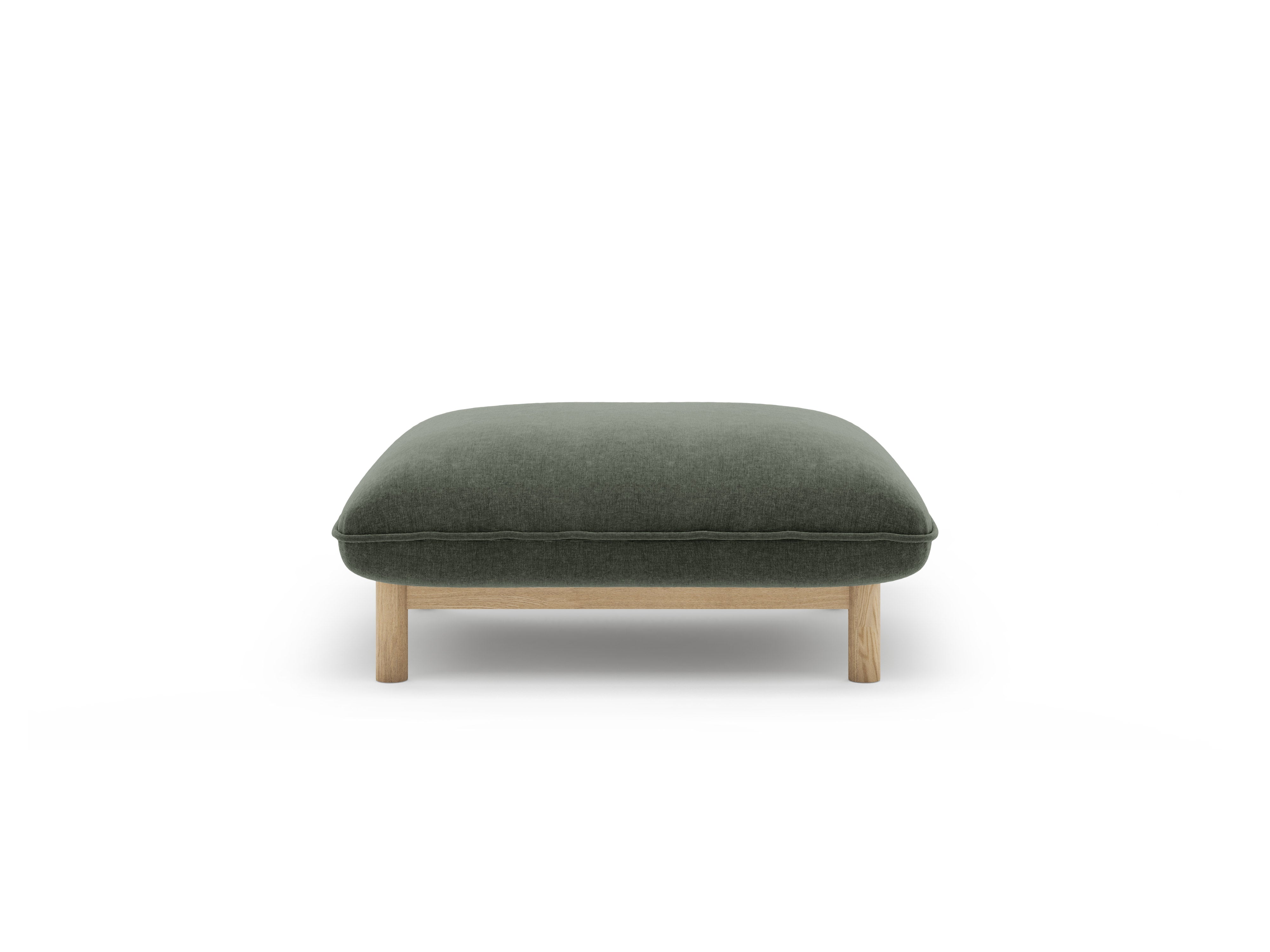 Puf ADA zelený šenil