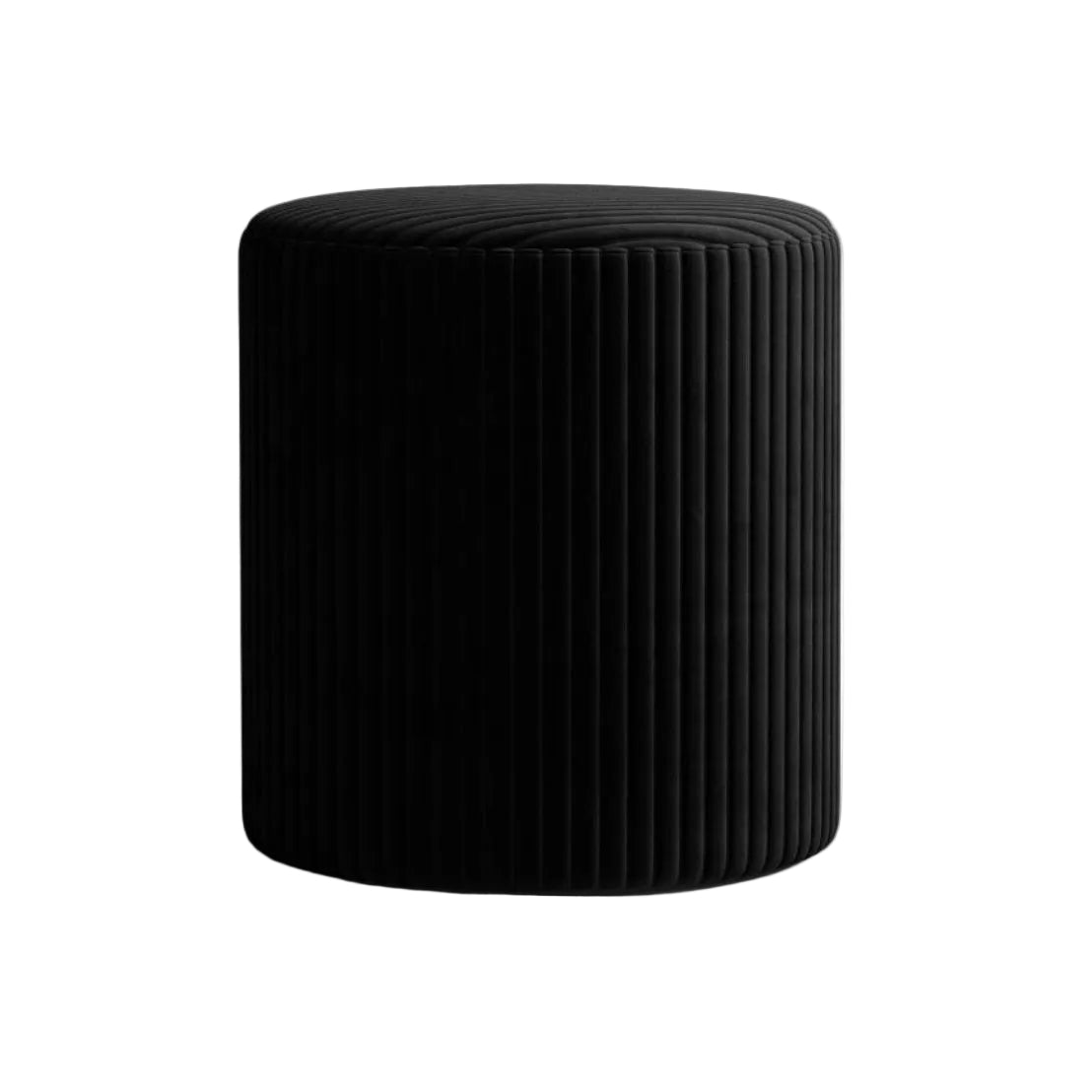 Puf sztruksowy DIA czarny – Micadoni