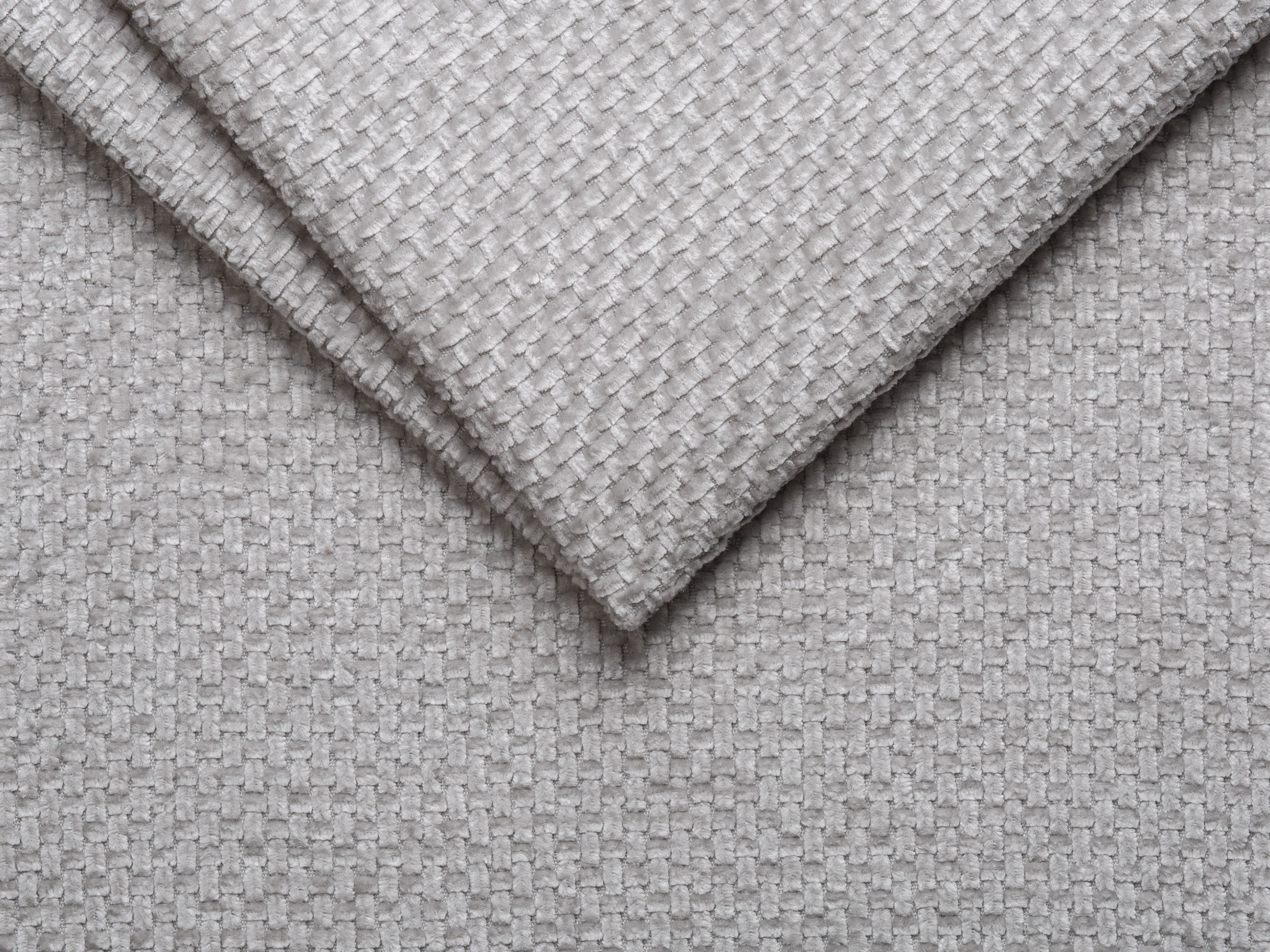 Pohovka otevřená levostranná 4-místná otevřená MILEY šedý šenil