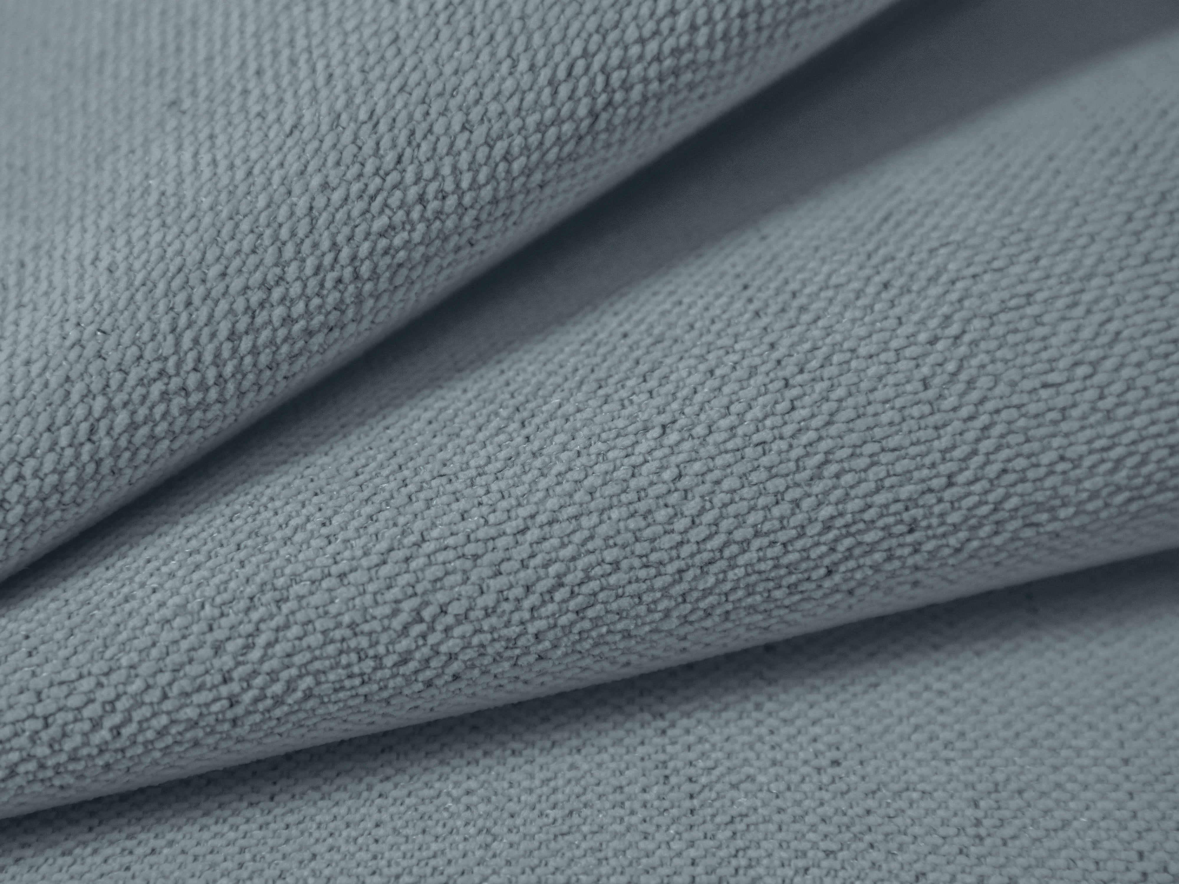 Pravostranný rohový 3-místný gauč s funkcí spaní VICTOR světle modrý šenil