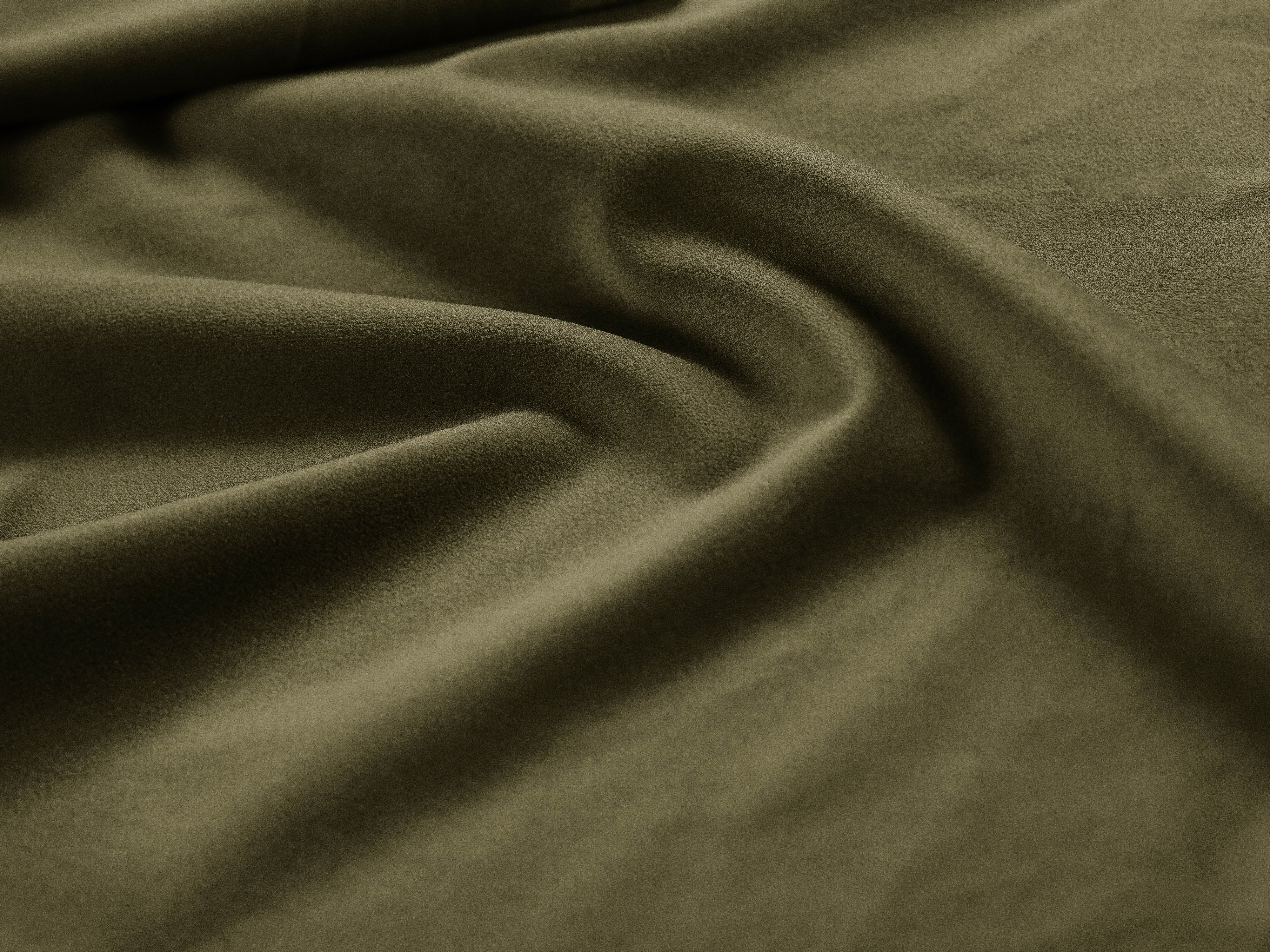 Green Velvet Right-Hand Corner Sofa Bed PUMA