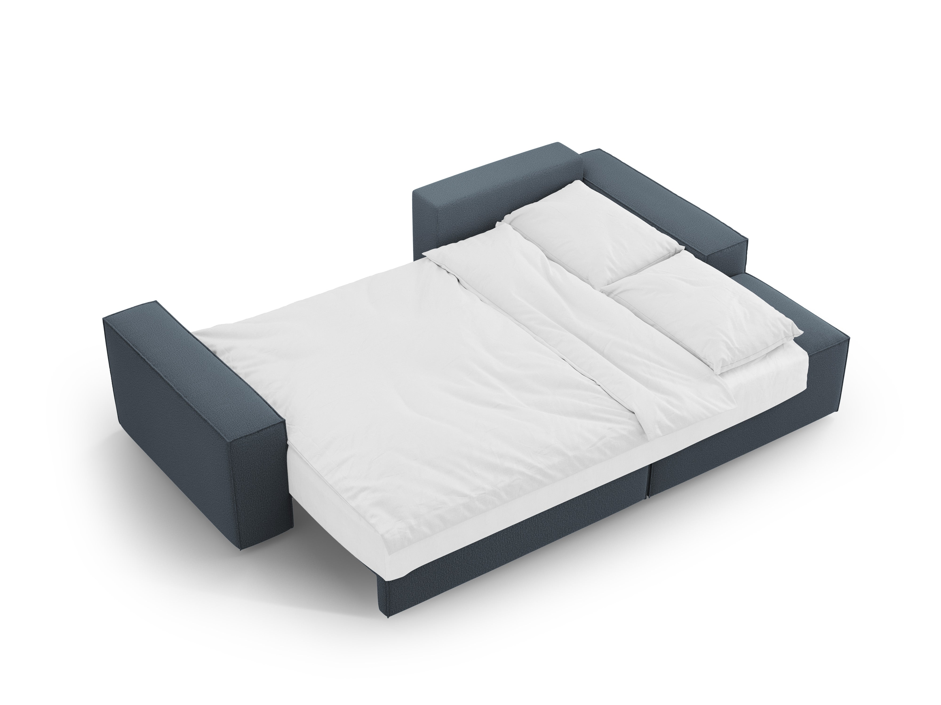 Right-facing sofa bed JODIE blue