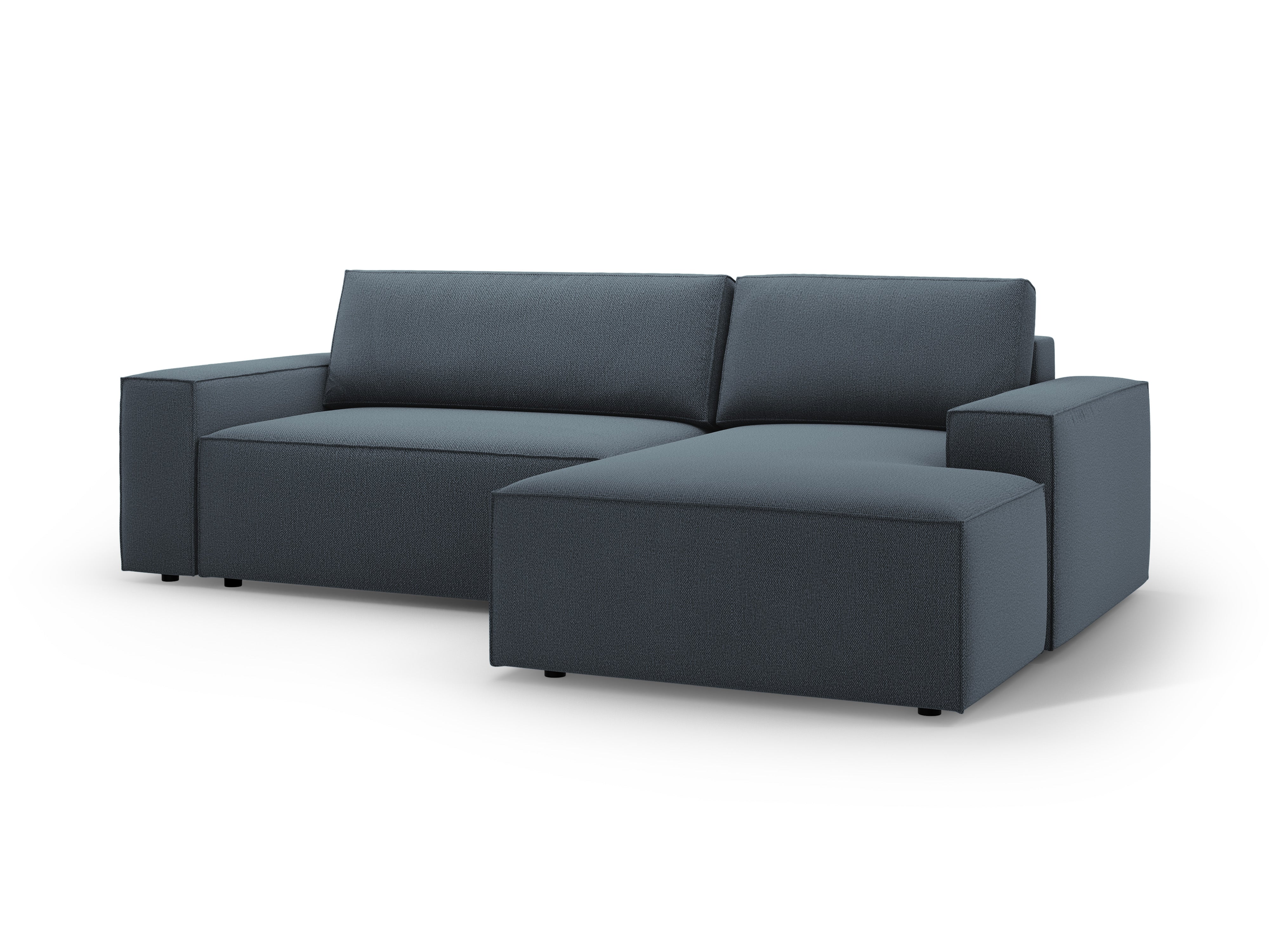 Right-facing sofa bed JODIE blue