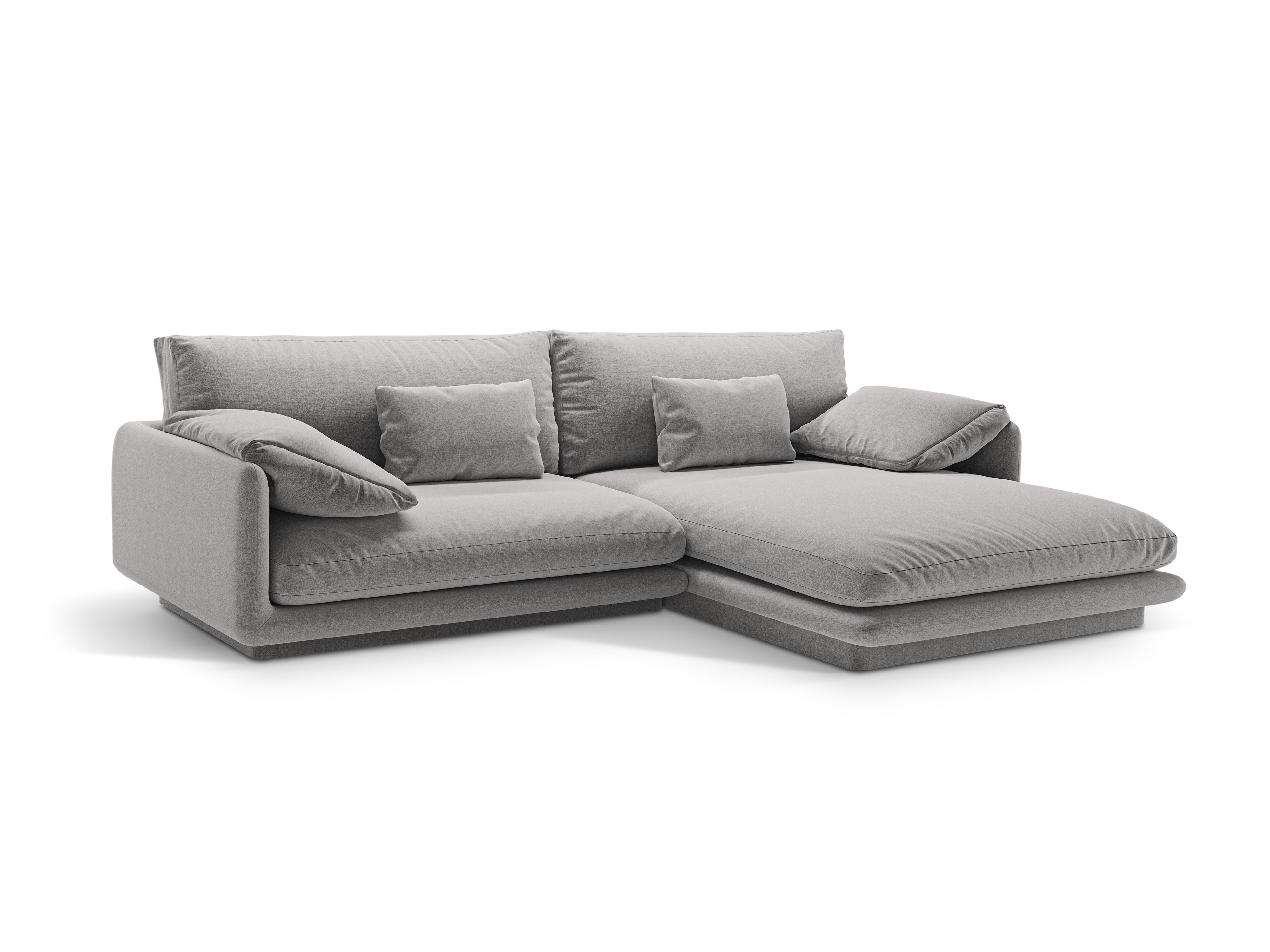 Right-sided corner of 4-person Torino light gray