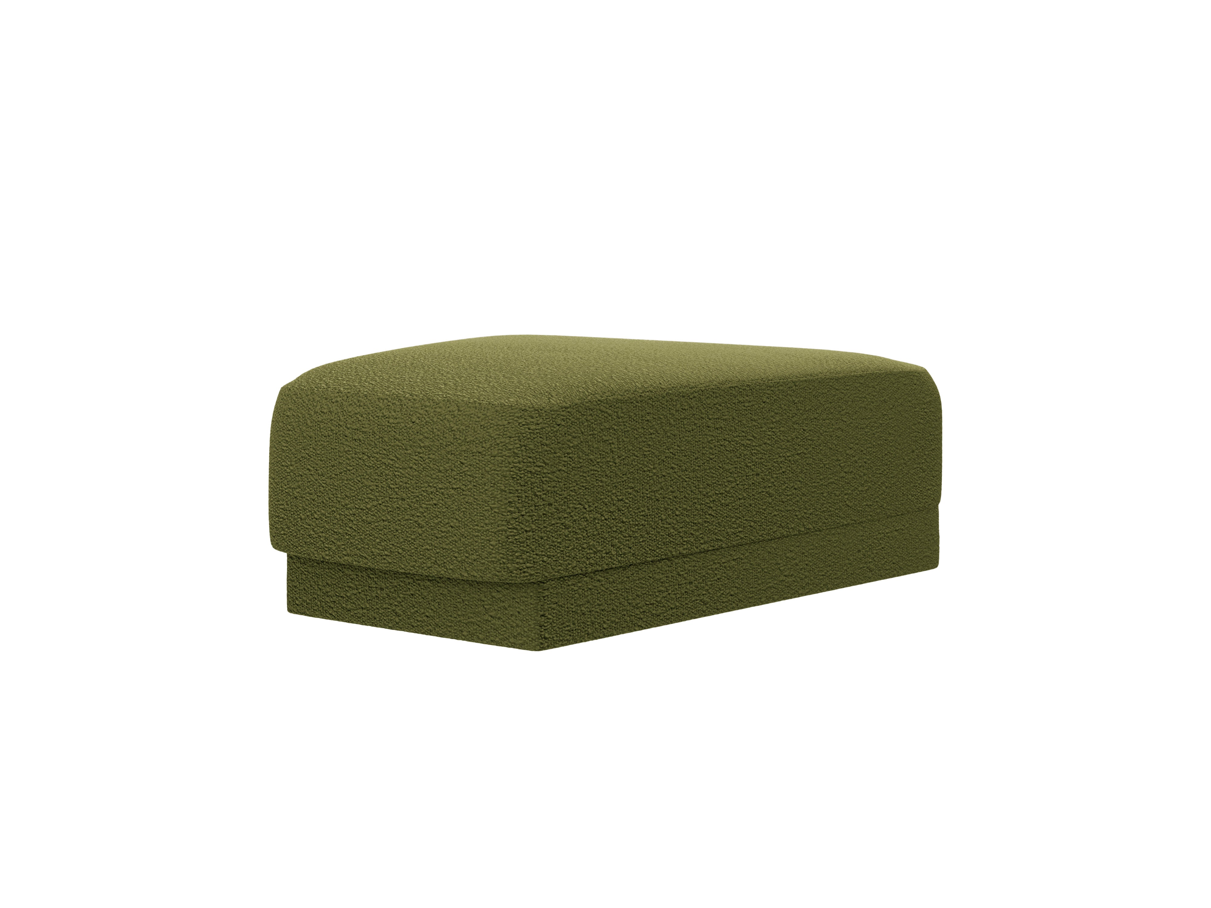 Pouf / module MILEY green boucle