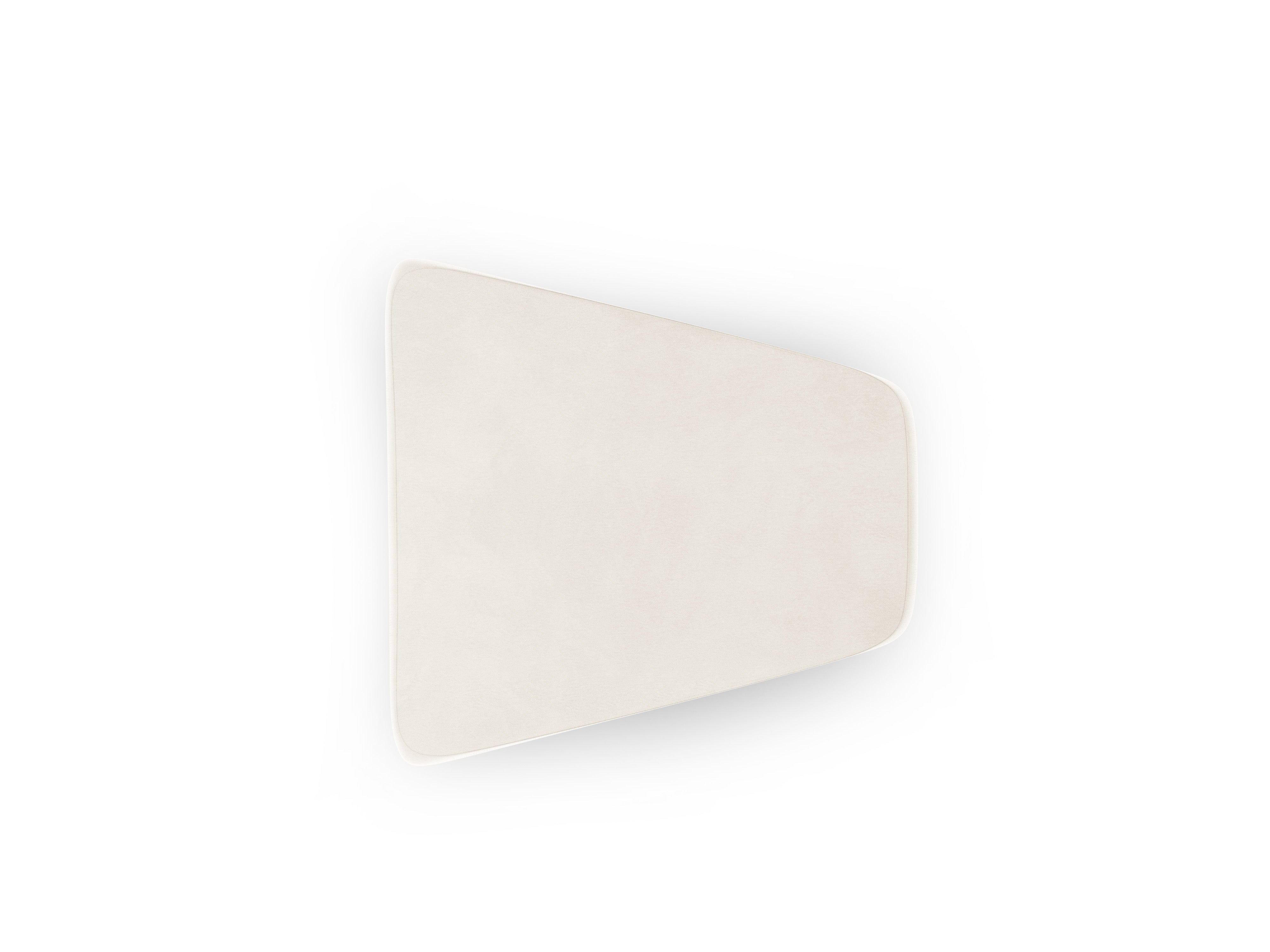 Puff / velvet module MILEY light beige