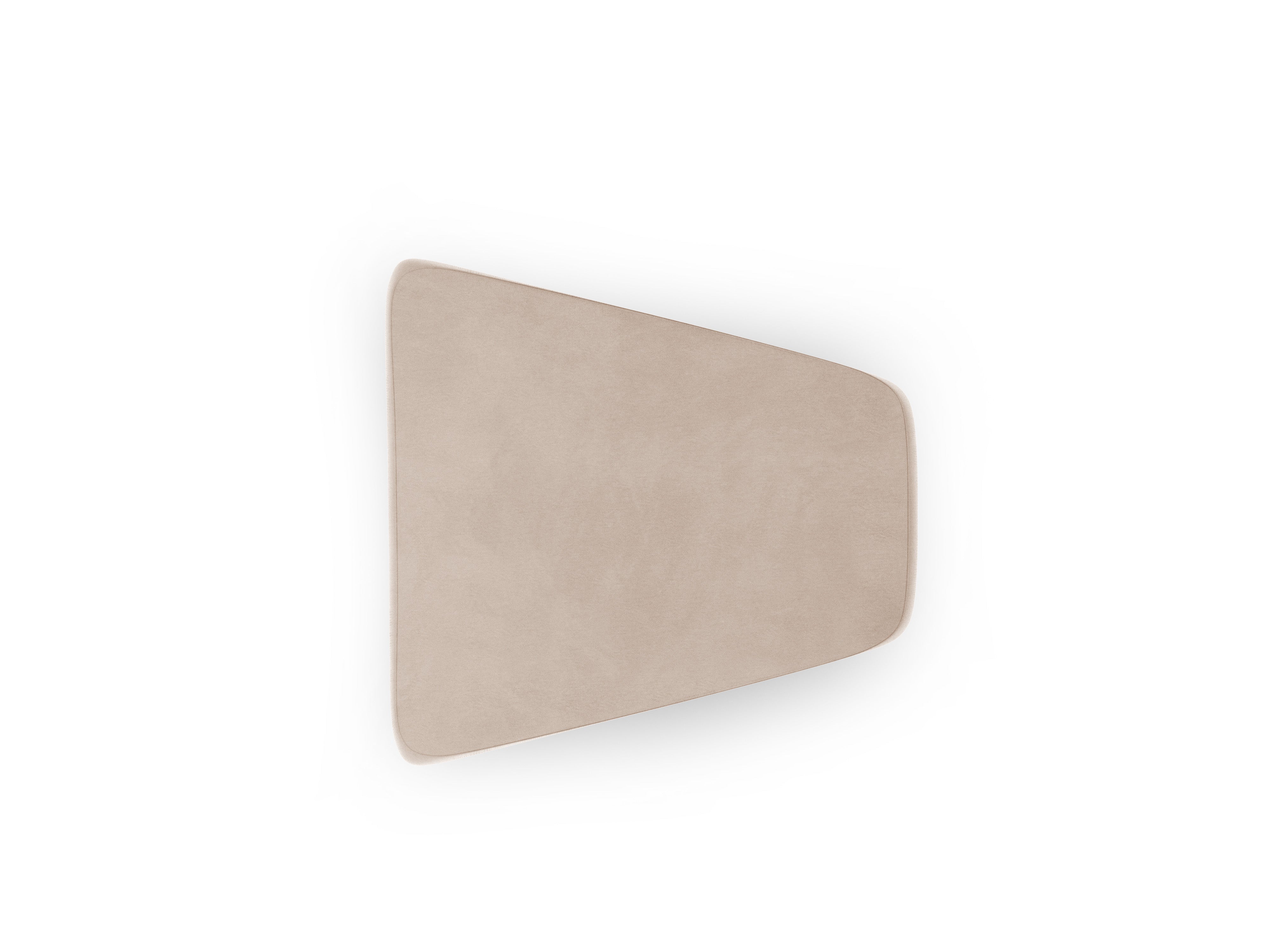 Puff / velvet module MILEY cappuccino