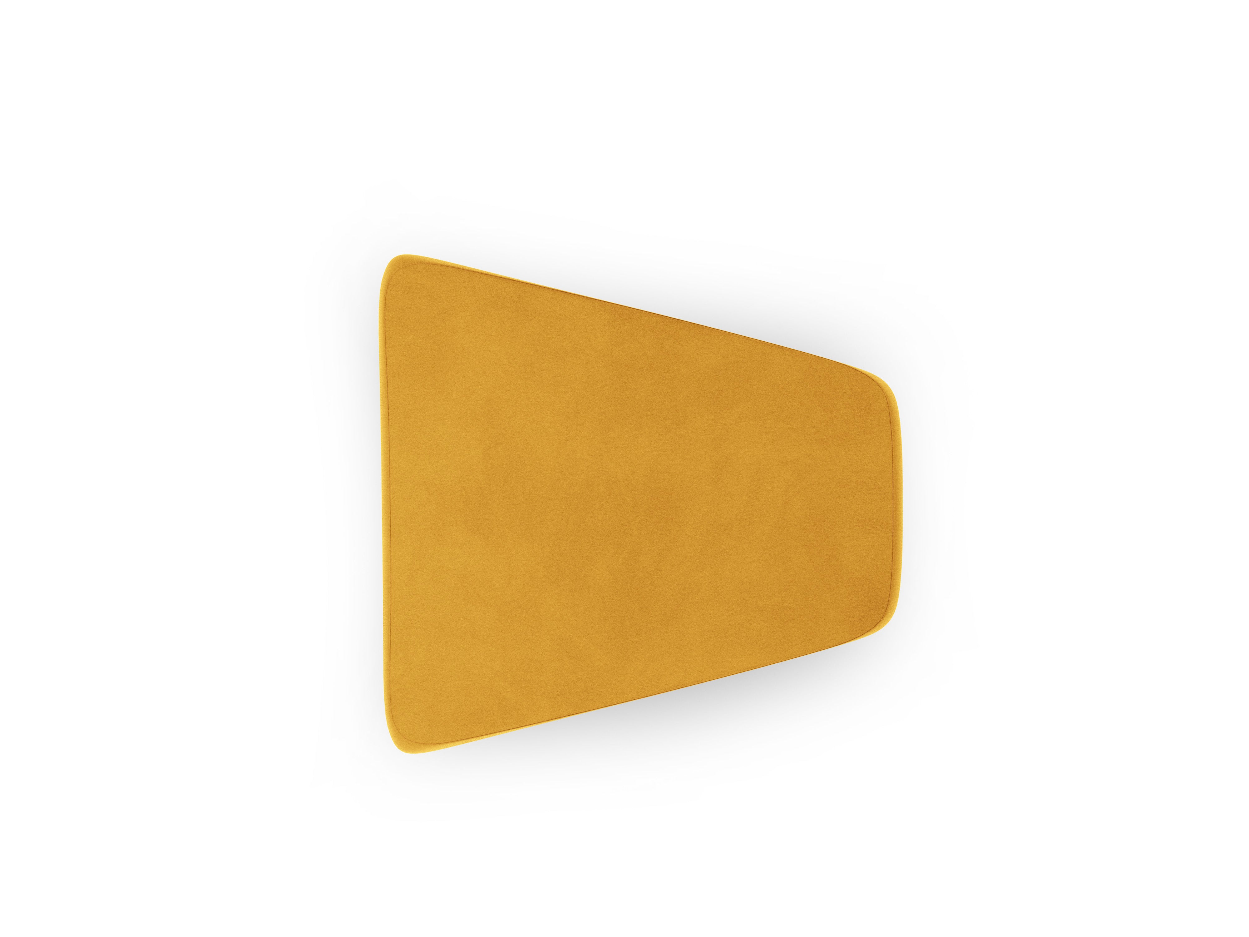 Puf / sametový modul MILEY žlutý